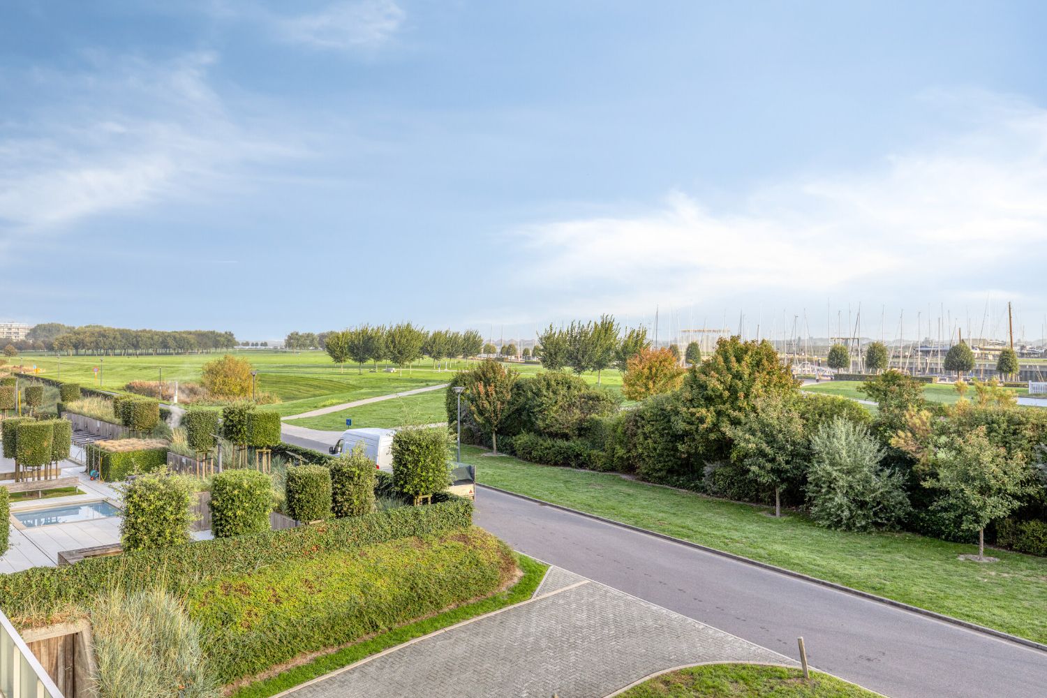 Subliem appartement op een prachtige ligging met open zicht op de Havengeul foto 15