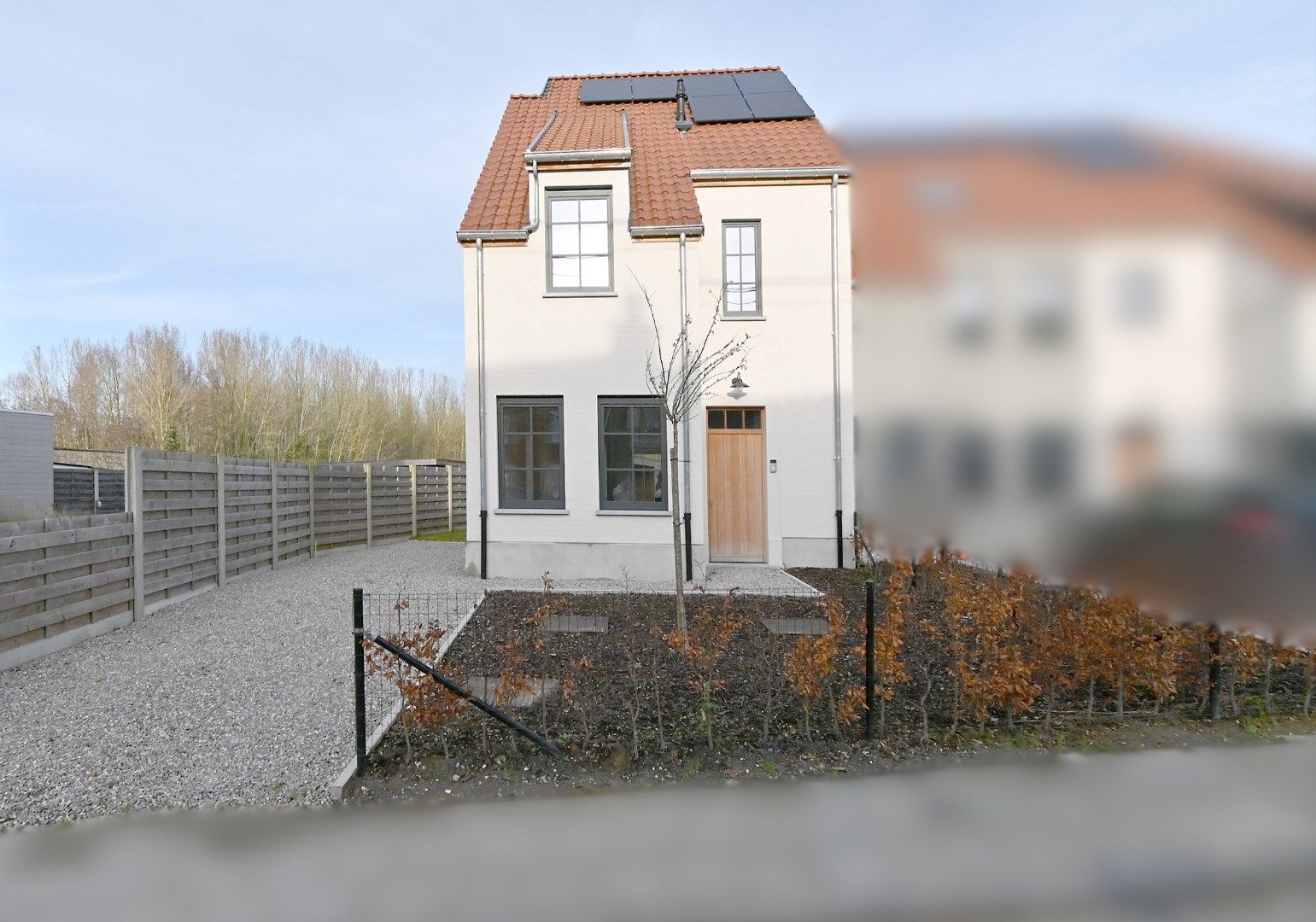 Landelijk én energiezuinige woning in Oosterzele.  foto {{pictureIndex}}