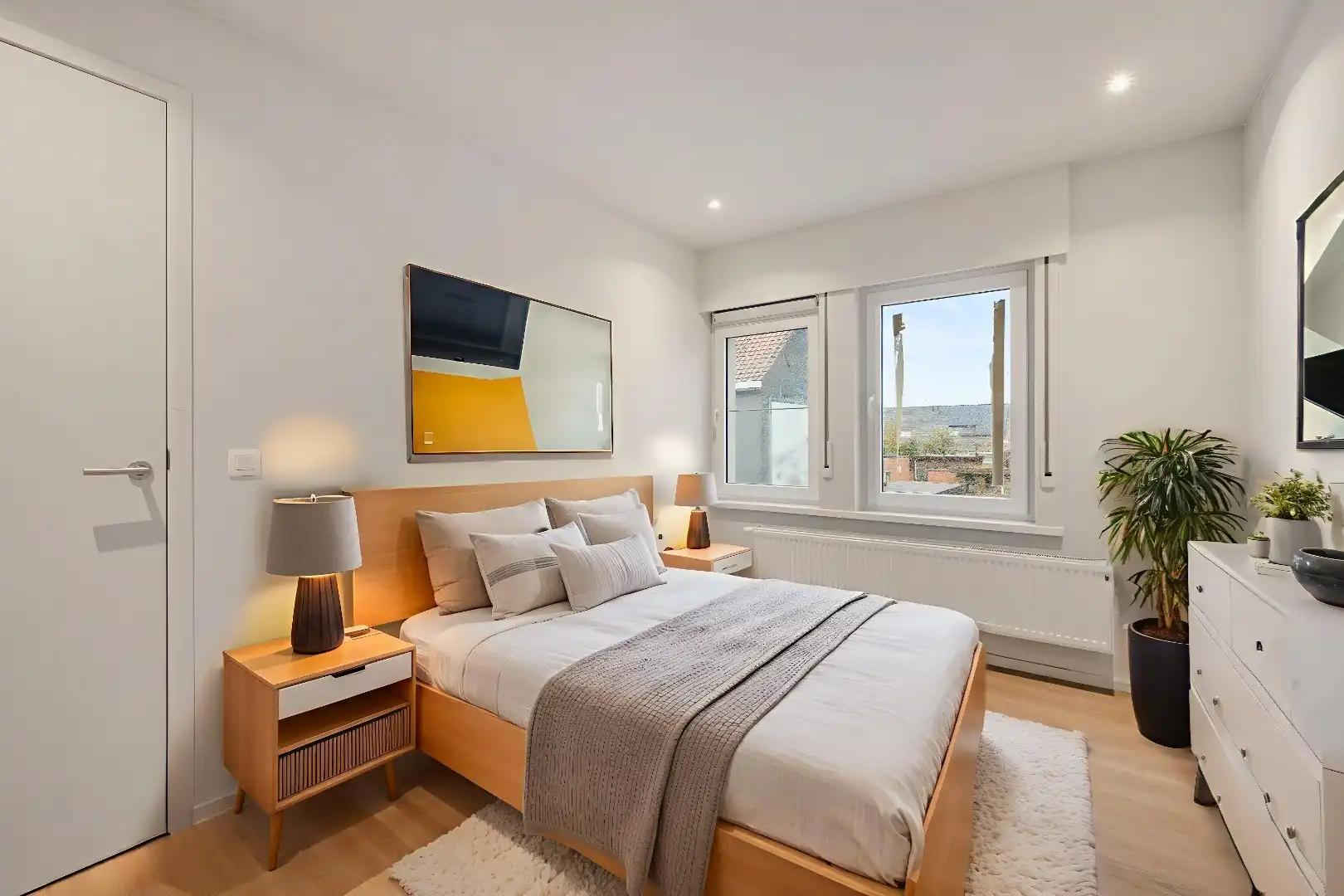 Instapklare halfopen woning met 3 slaapkamers en zuidgerichte tuin in Ledegem foto 10