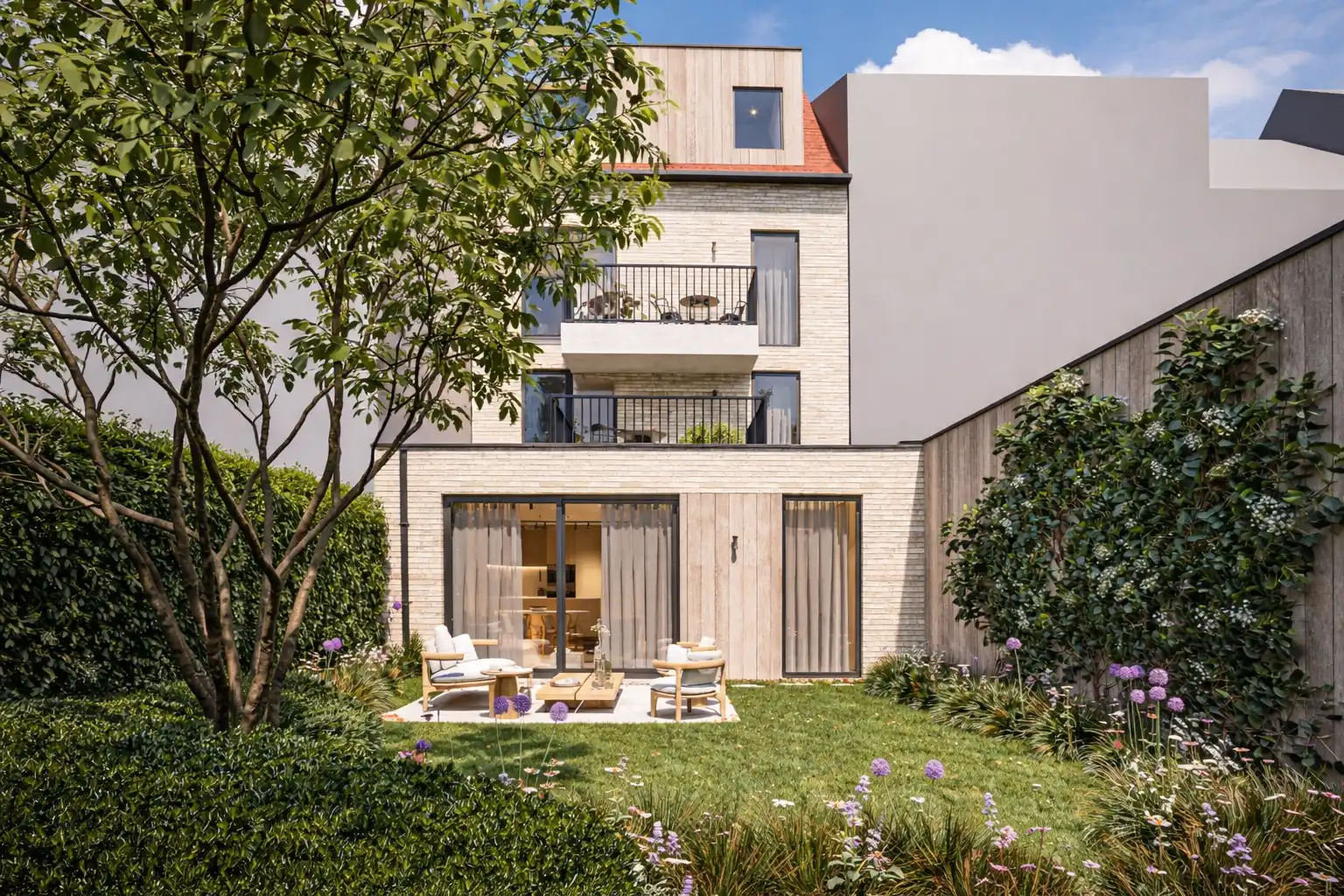 Res. "Babette" modern nieuwbouwproject in het hartje van Heist  foto 6