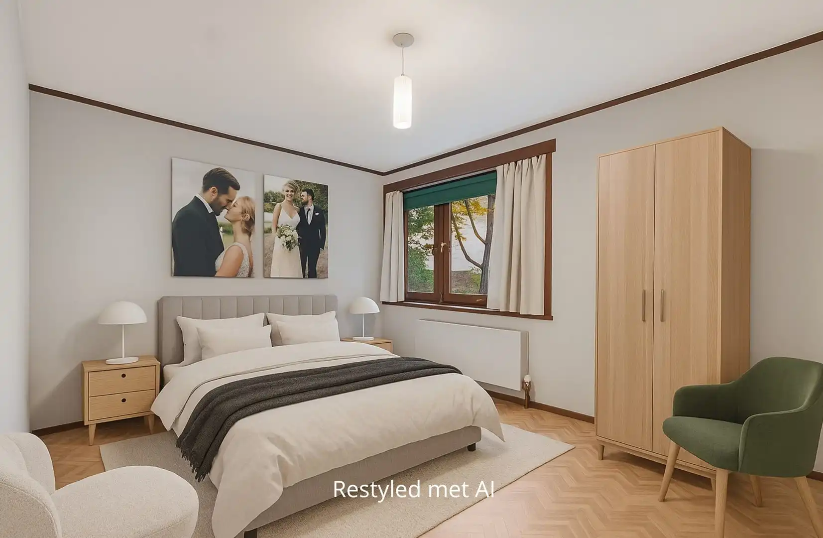 Gelijkvloers 2 slaapkamer-appartement op een topligging in Merelbeke foto 12