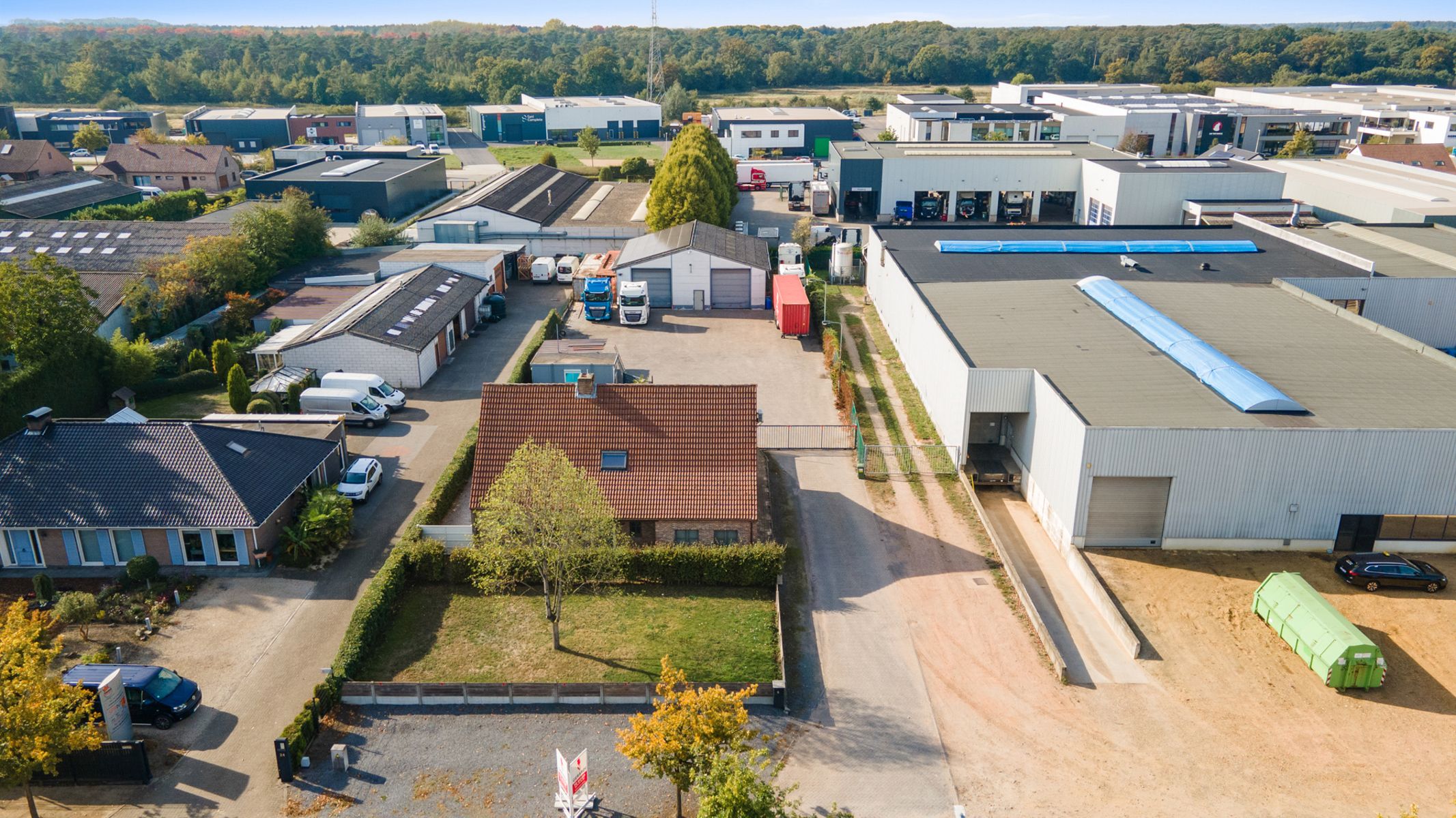 IN OPTIE. Woning met industriehal (212m2) op 2229m2 grond foto 50