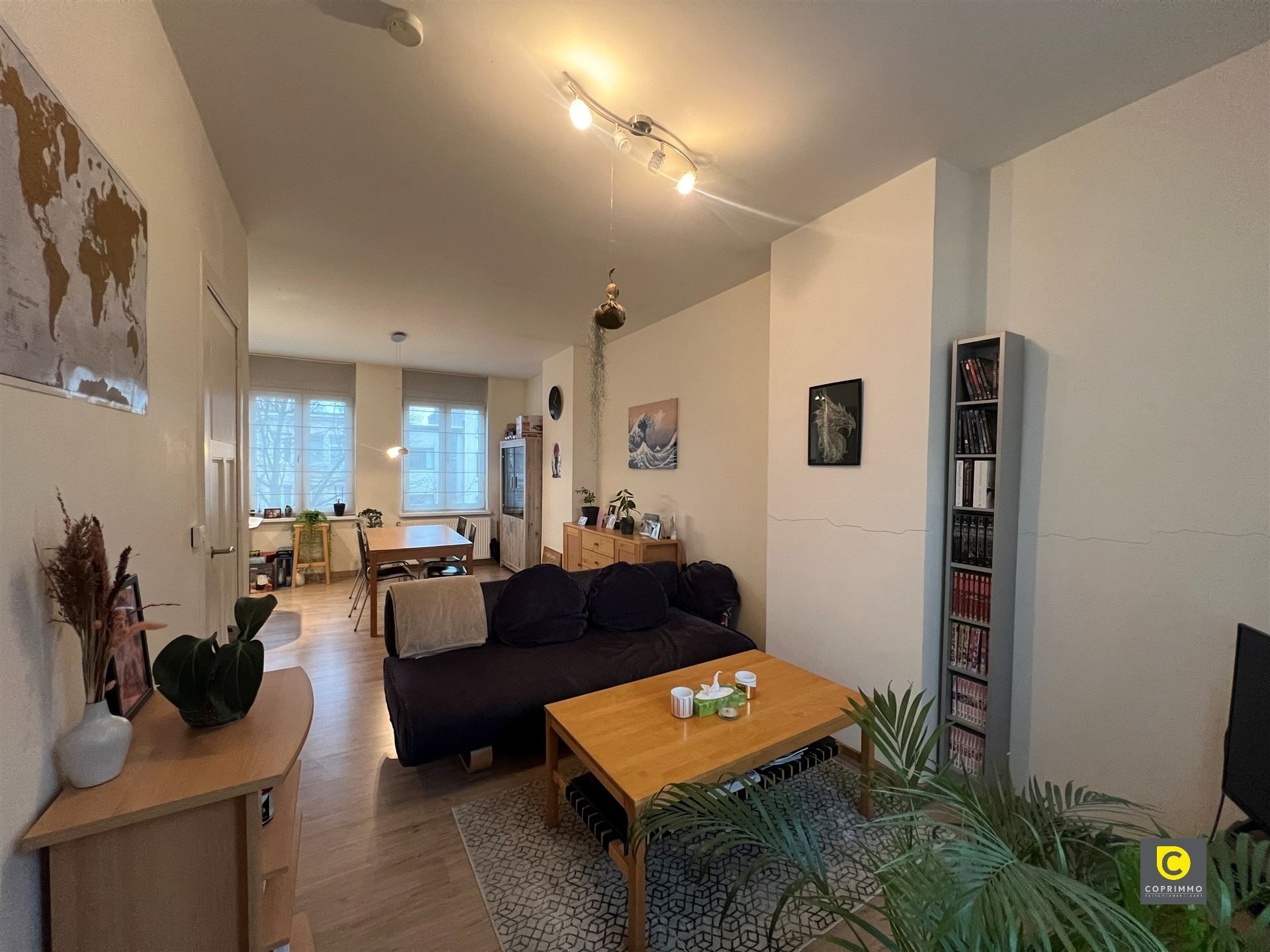 Te huur: gemeubeld 1-slk appartement te Berchem!  foto 2