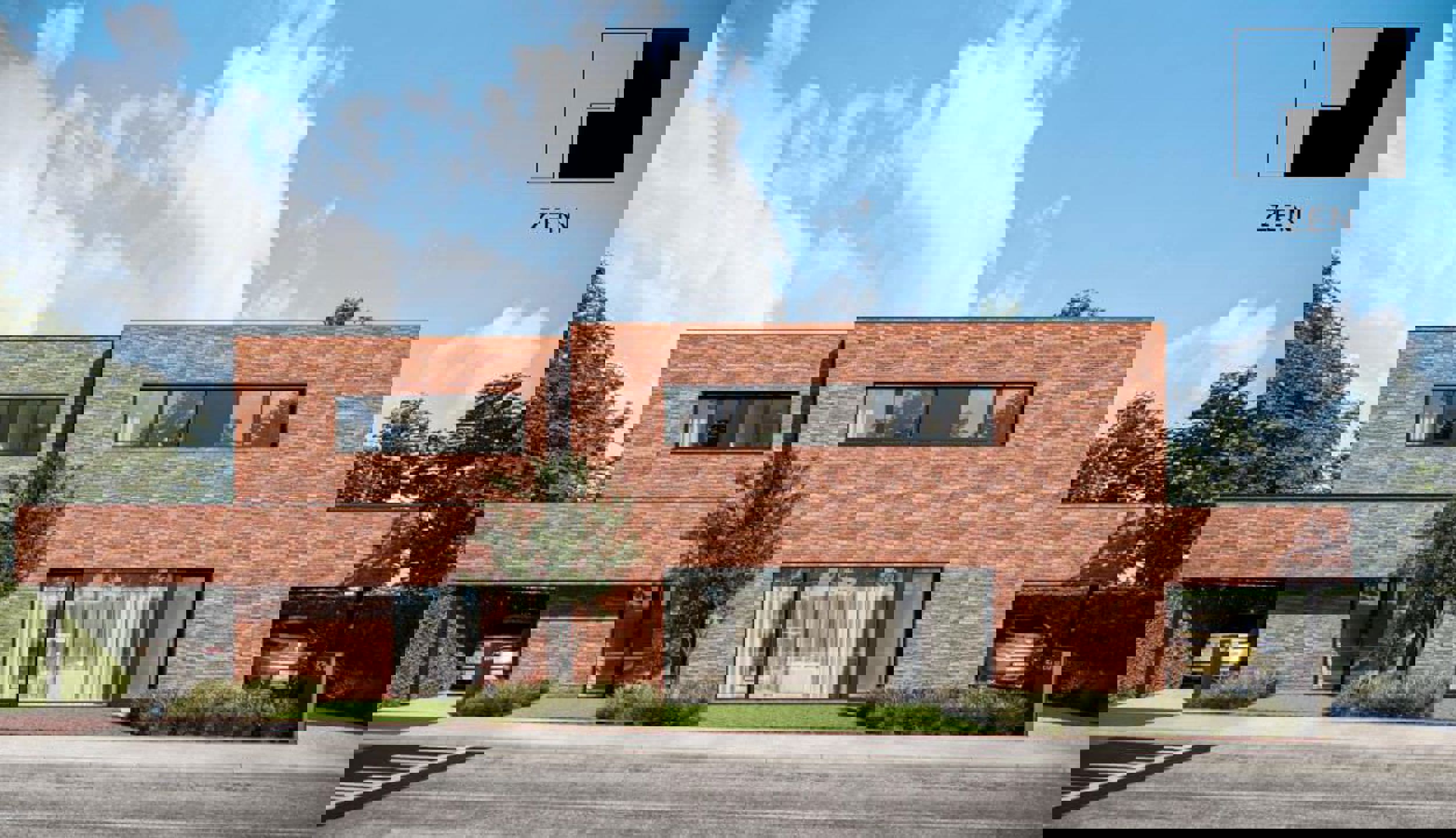 Moderne halfopen nieuwbouwwoningen in Beringen! foto {{pictureIndex}}