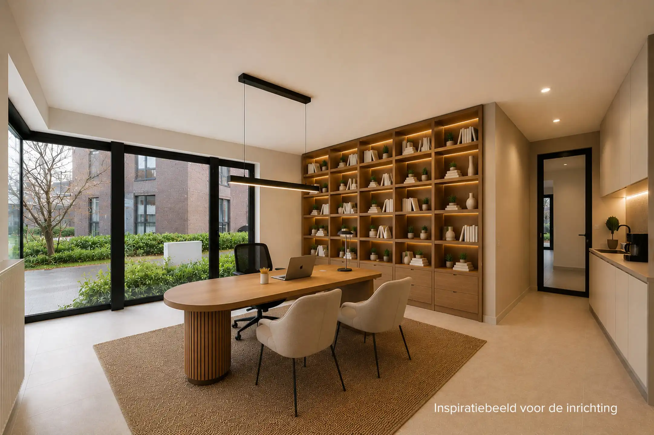Ruime woning met 4  slaapkamers en 2 badkamers, en bijkomend kantoor of 5de slaapkamer foto 7