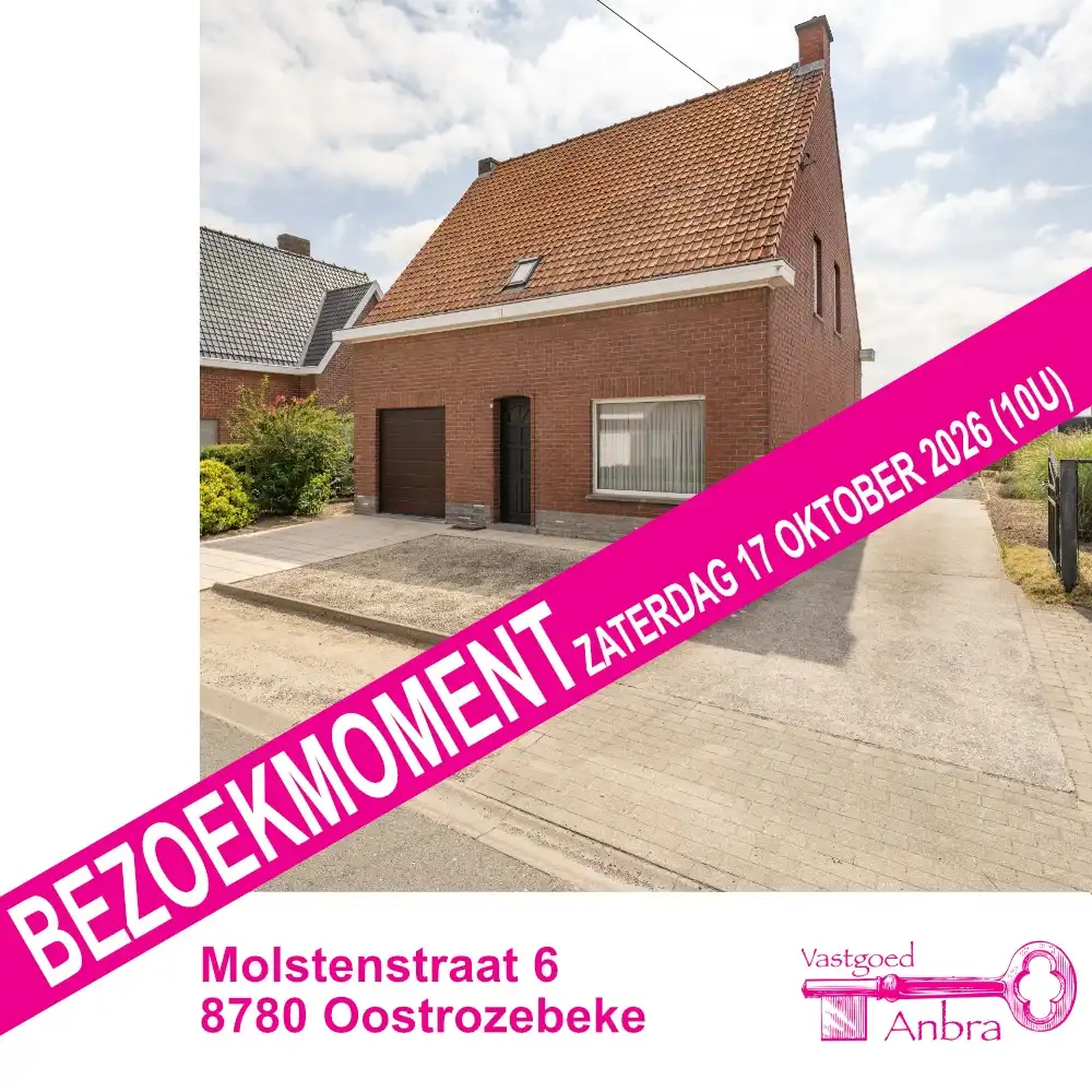 Huis te koop Molstenstraat 6 - 8780 Oostrozebeke
