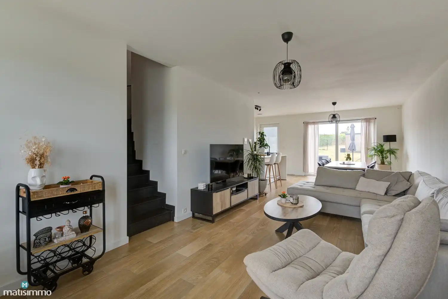 RUIME NIEUWBOUWWONING MET 4 SLAAPKAMERS EN RUIME TUIN TE MARTENSLINDE (BILZEN) foto 3