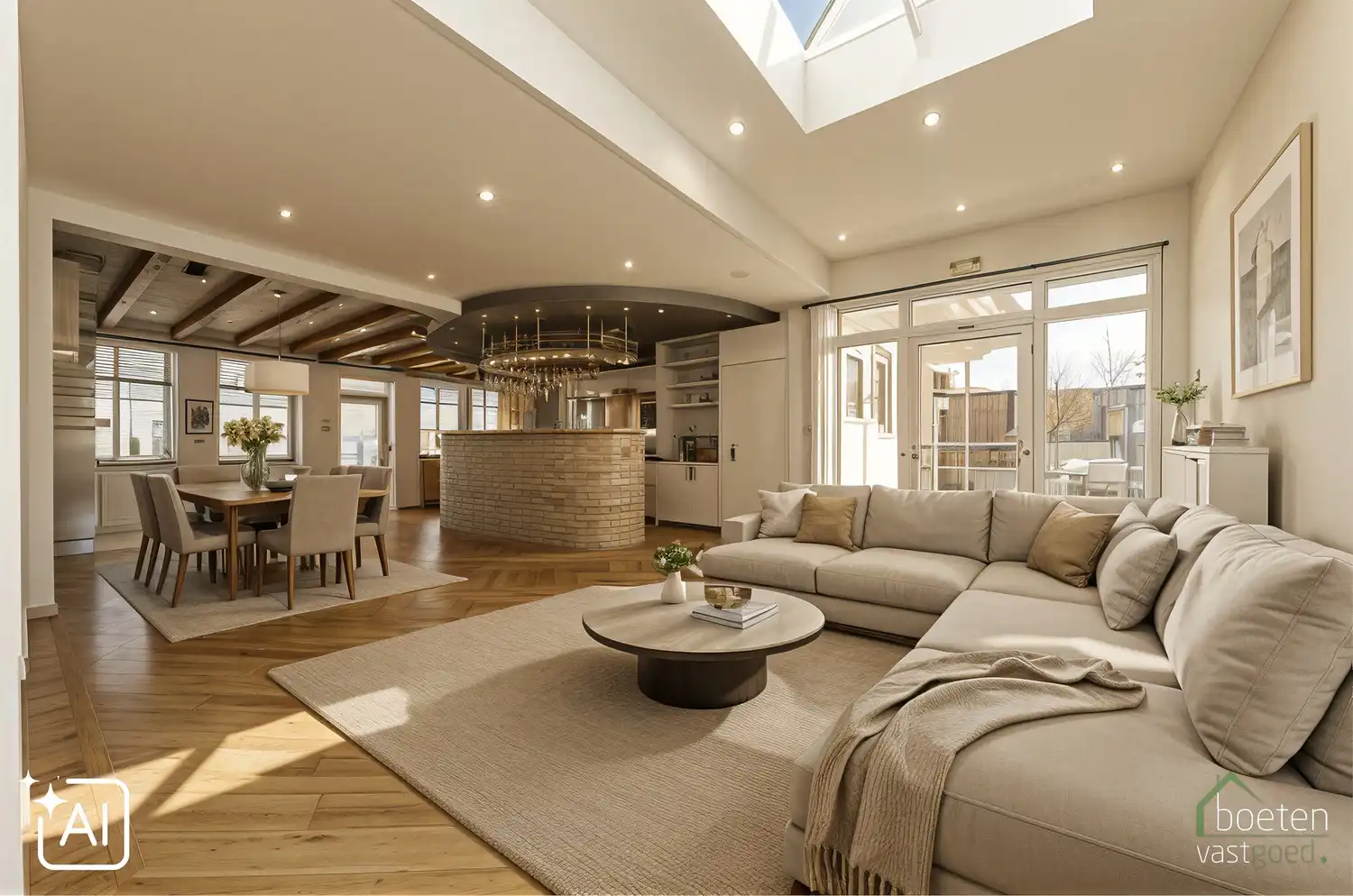 BEVEREN AAN DE IJZER: Handelszaak (momenteel horeca) met heel wat ruimte, woonst én zalige tuin op 1.150m² totale grondoppervlakte. foto 3