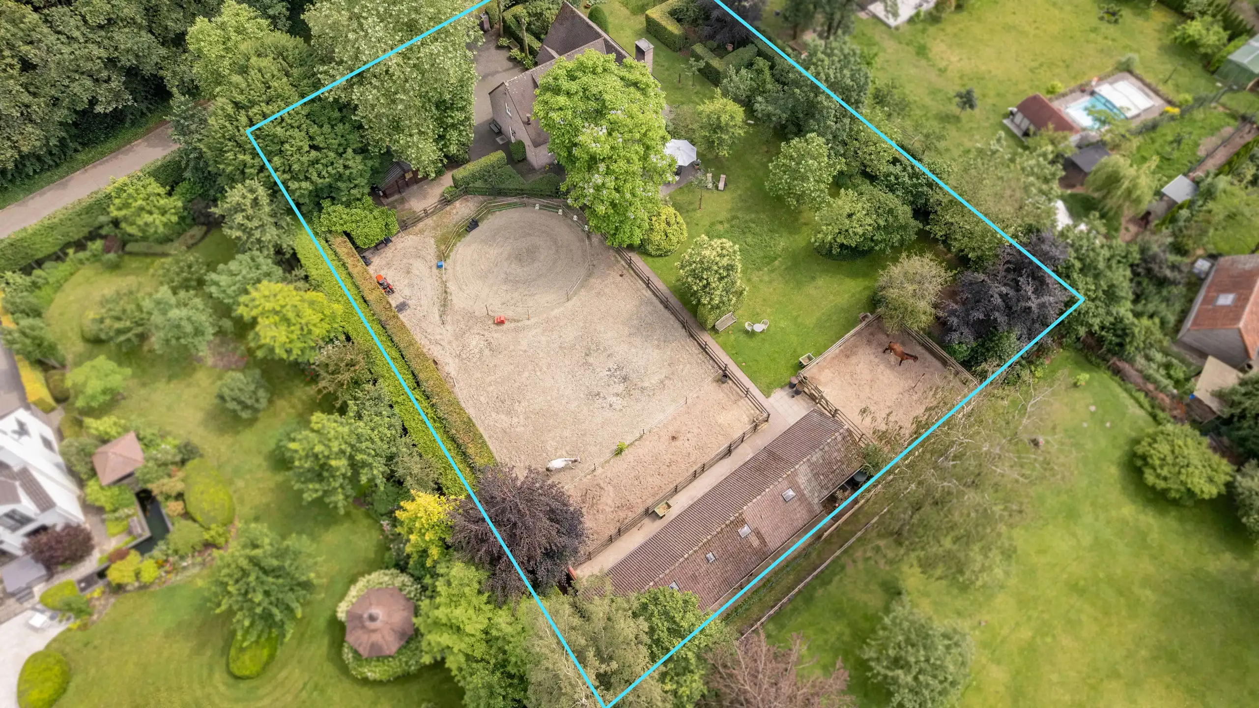 Karaktervolle villa met paardenaccommodatie op prachtig zuidwestgericht perceel in De Fazant te Wuustwezel foto 47
