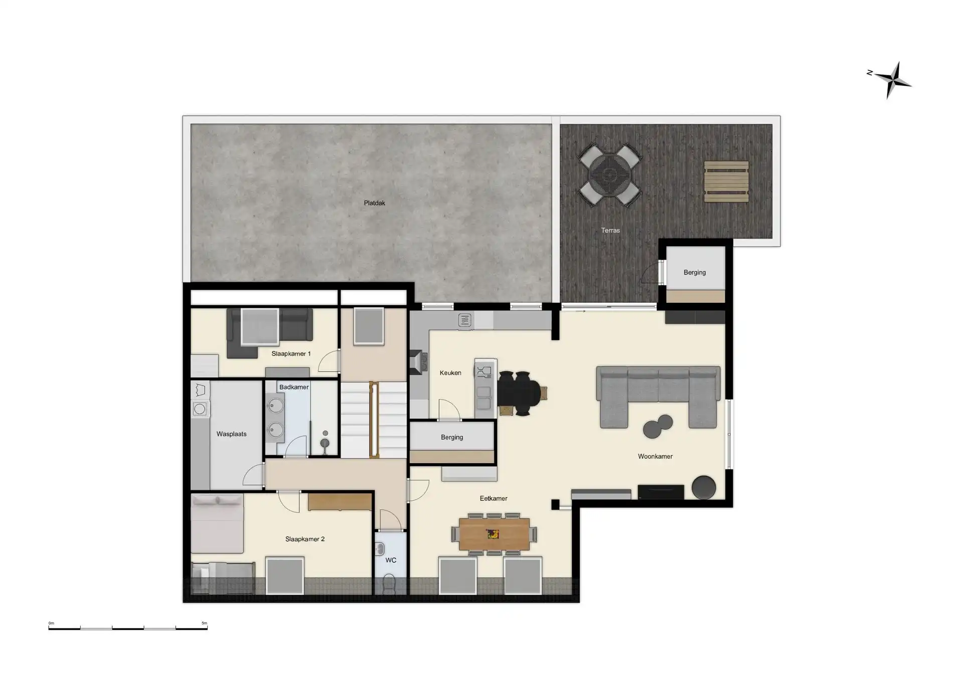 Handelspand met ruim appartement op een toplocatie in Sint-Gillis-Waas foto 24