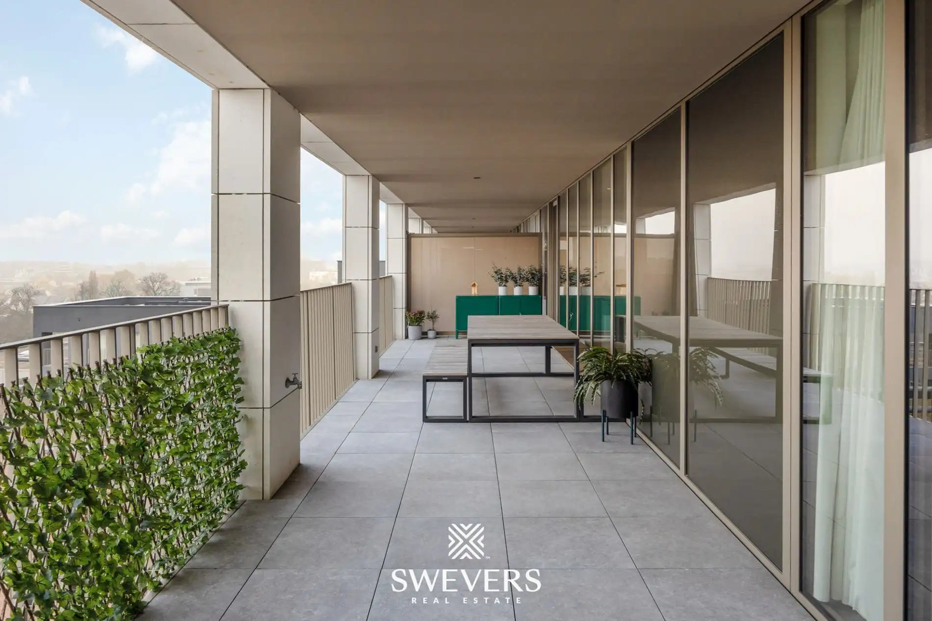 Uniek penthouse (168m²) met 3 slpk en een fantastisch uitzicht in centrum Hasselt foto 27