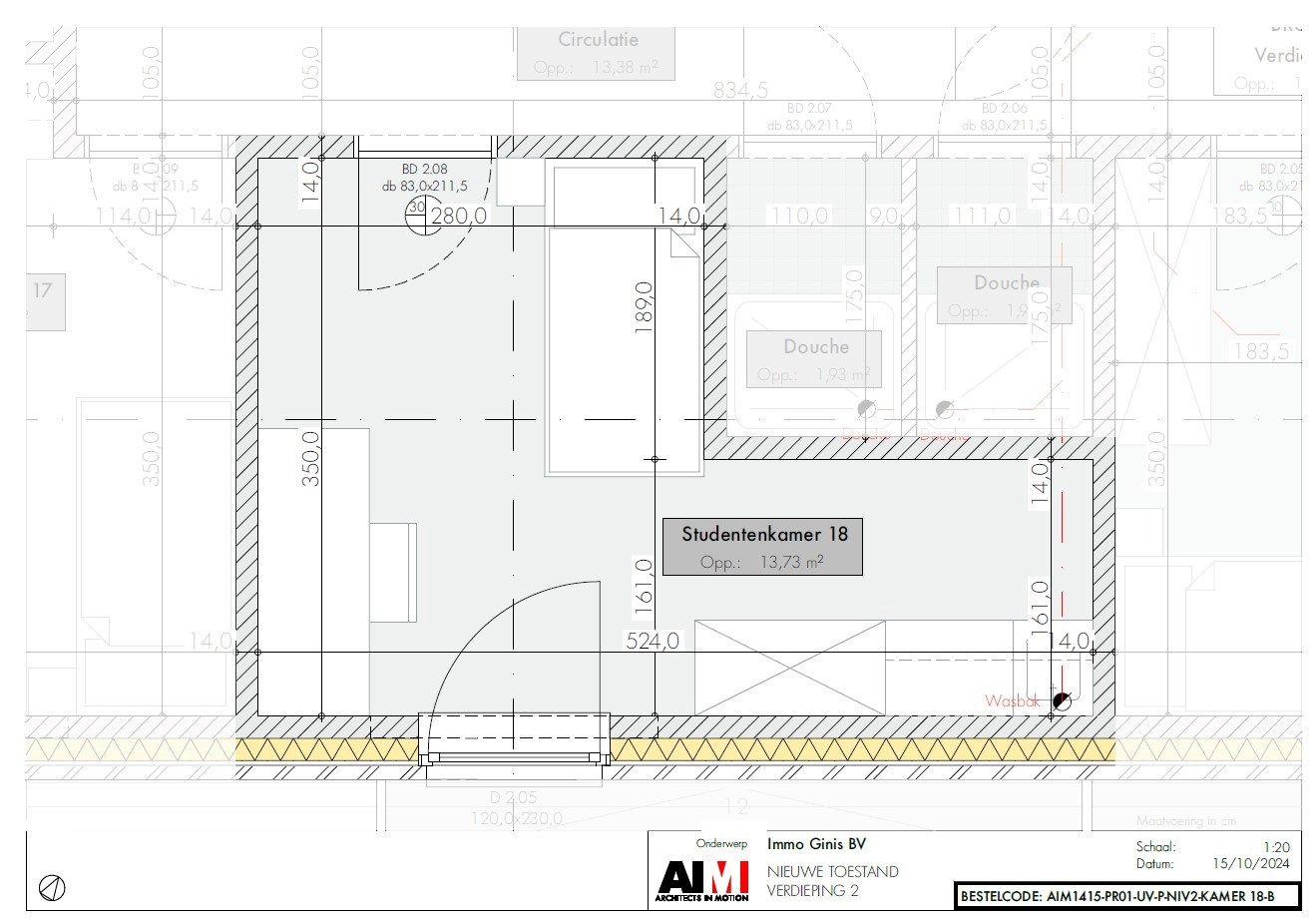 Nieuwbouw 19 studentenkamers - Unieke investeringskans in het hart van Geel foto 20