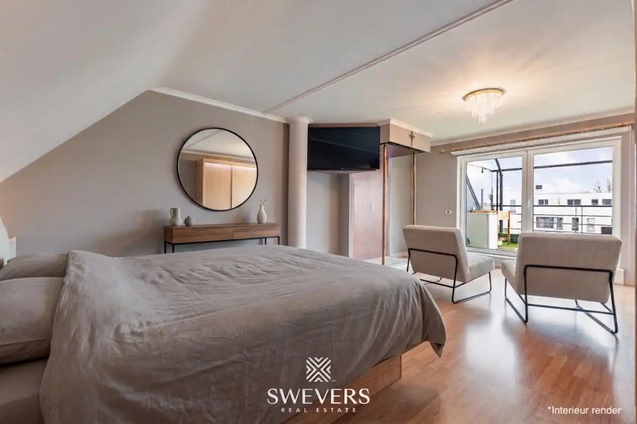 Hoogwaardig appartement met private lift en zolder in hartje Borgloon foto 14