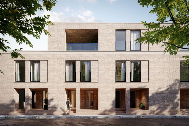 Oostakker (Gent), Pijphoekstraat - 'Amandine' - Fase 1: Lot W06 foto {{pictureIndex}}