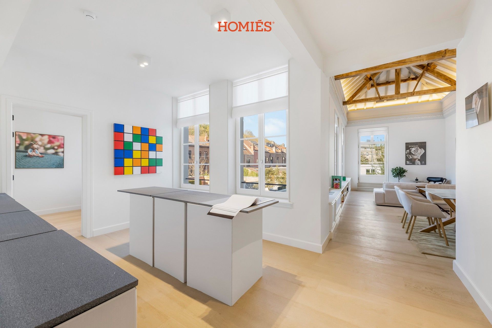 High-end appartement met groot terras, in historisch pand foto 5