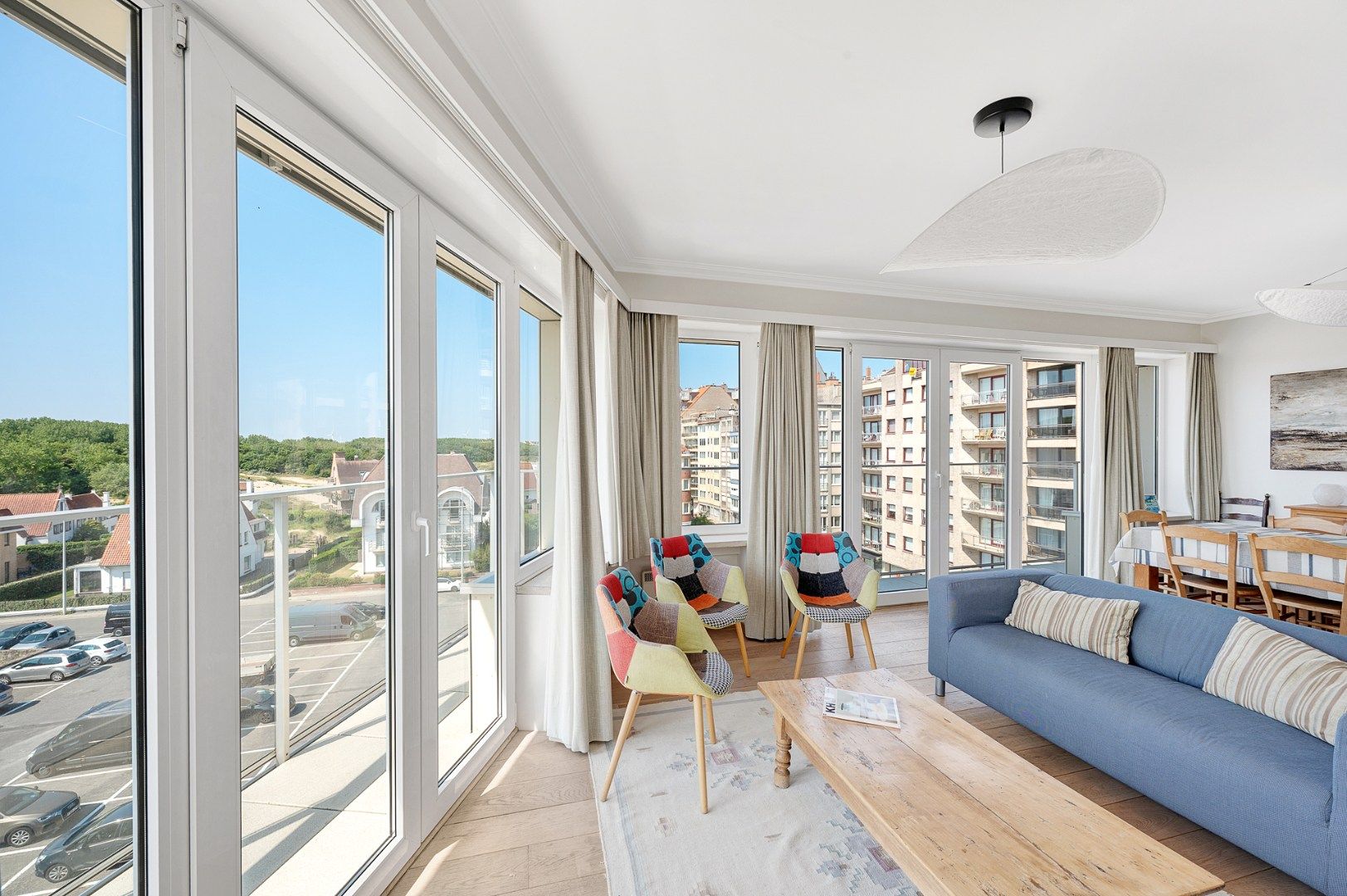 Uniek hoekappartement met 5 slaapkamers en schitterend uitzicht in Duinbergen foto 25