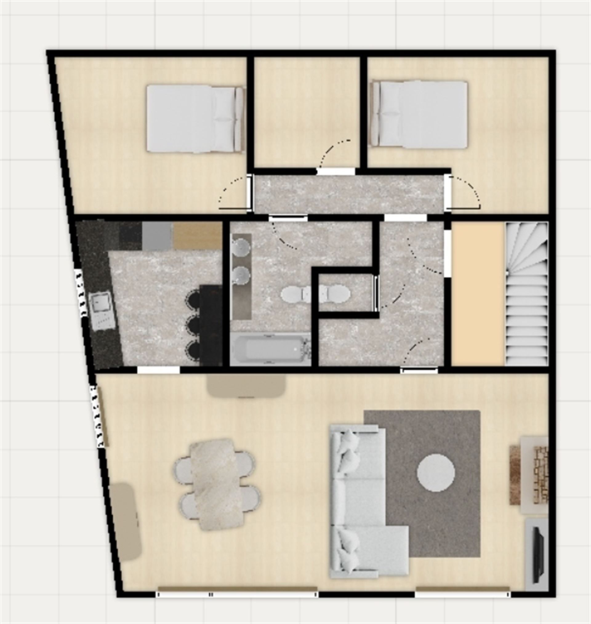 Appartement met 3 slaapkamers in centrum Duffel foto 12