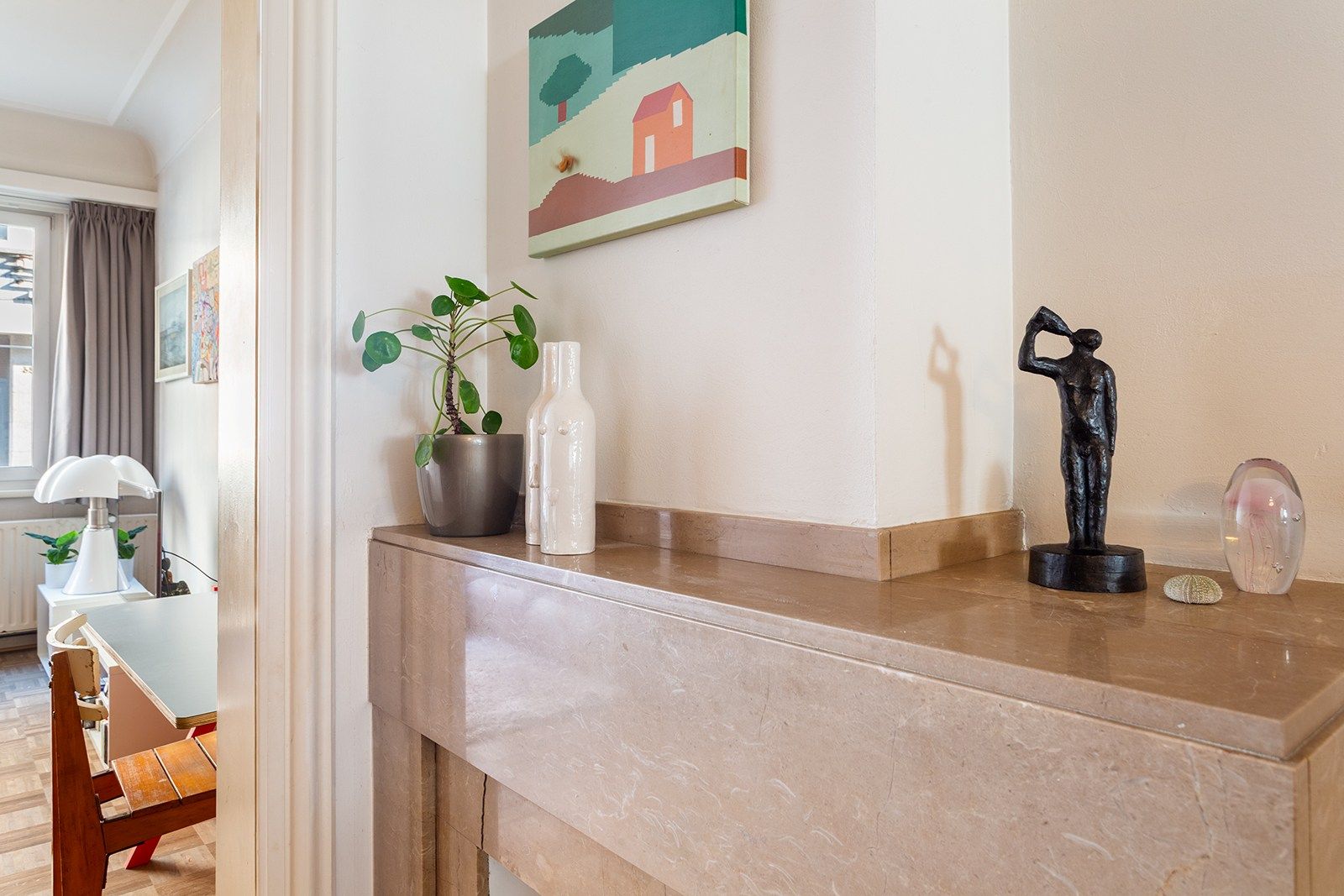 Charmant en karaktervol appartement met terras foto 7