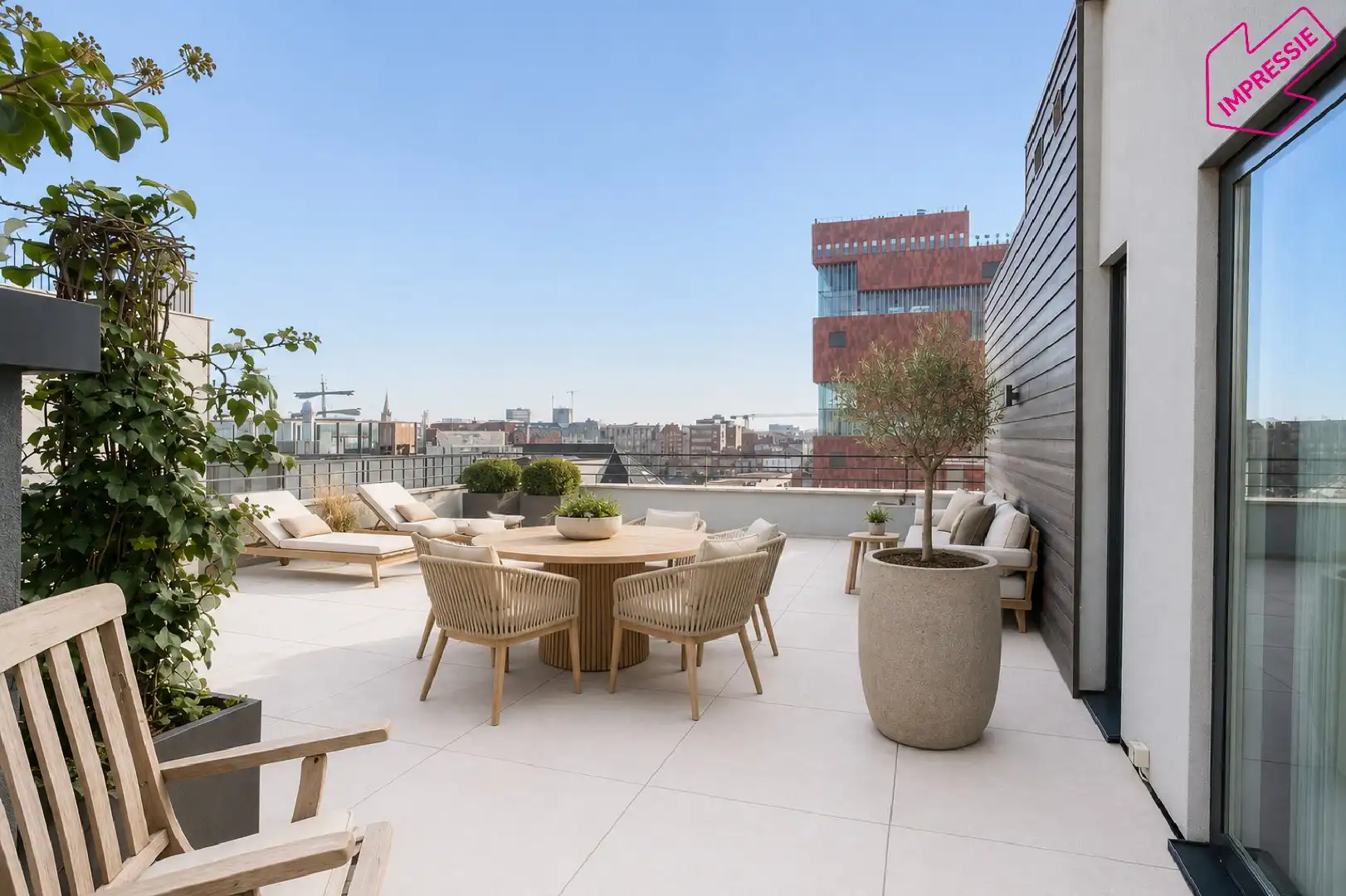 Luxueuze duplexloft met 3 terrassen en uniek uitzicht foto 15
