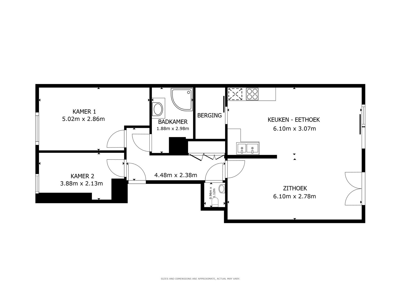 Instapklaar, gelijkvloers appartement in St.-Denijs-Westrem. foto 18