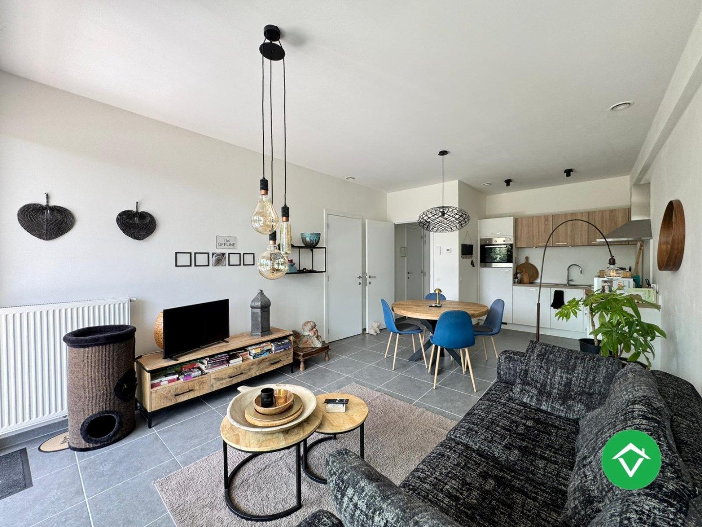Modern 1-slaapkamerappartement met ruim terras aan de Vaartdijk in Brugge – EPC A foto 6