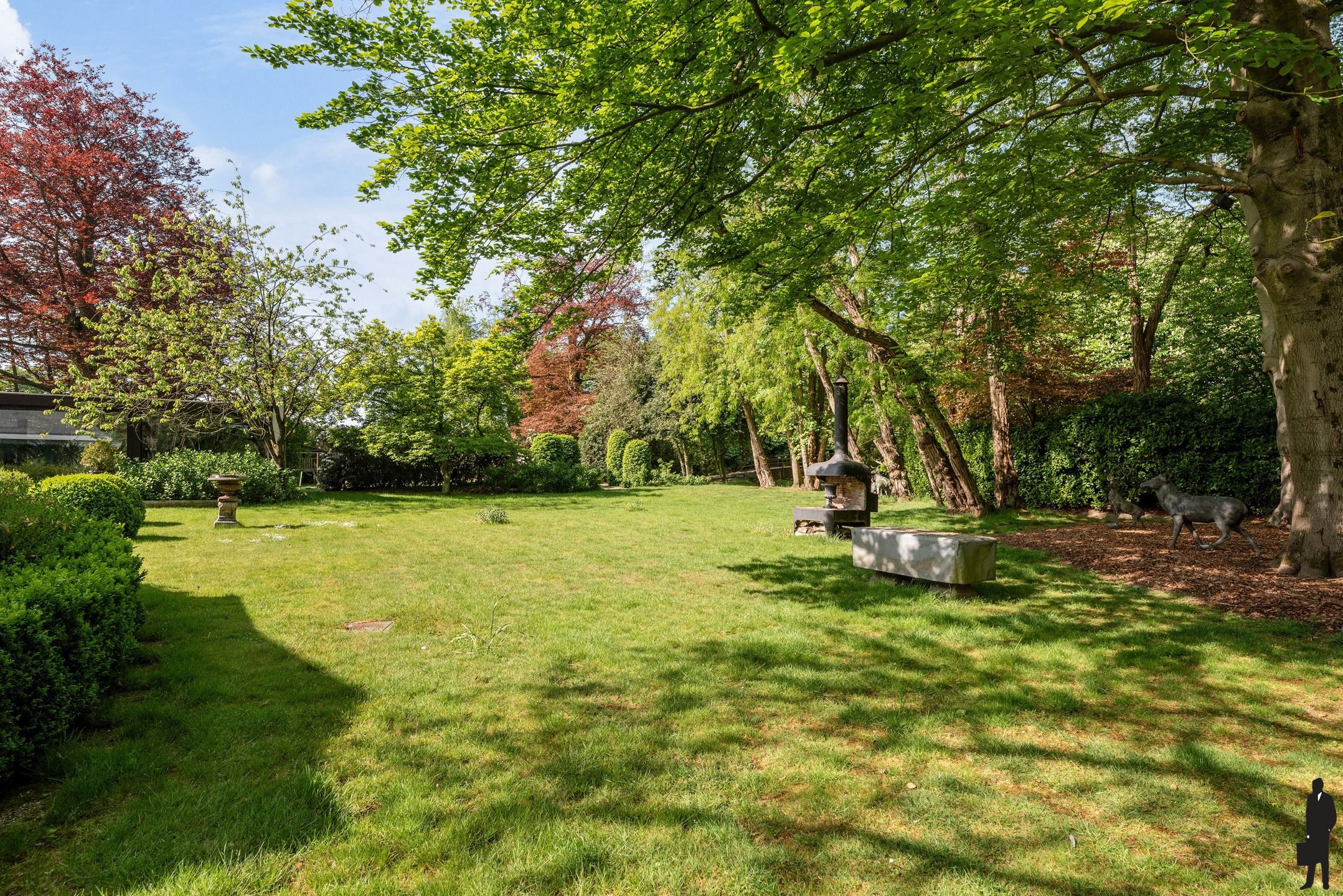 Uniek domein "Hof Van Lachenen" met 2 villa's te koop in Lier.  foto 43