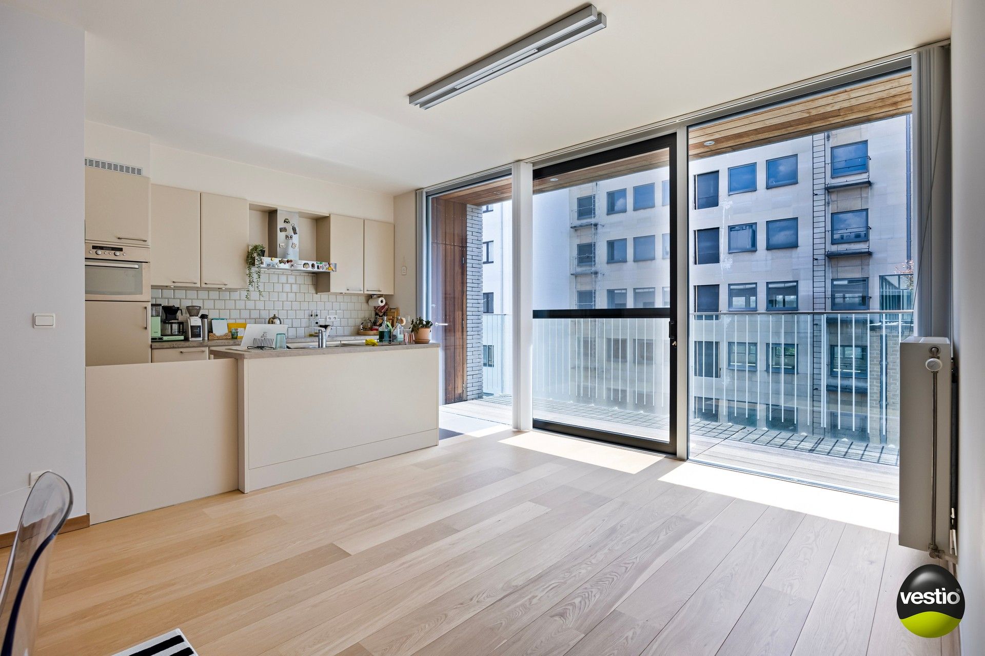 Smaakvol, kwalitatief afgewerkt 2 slaapkamer appartement met 2 terrassen. foto 10