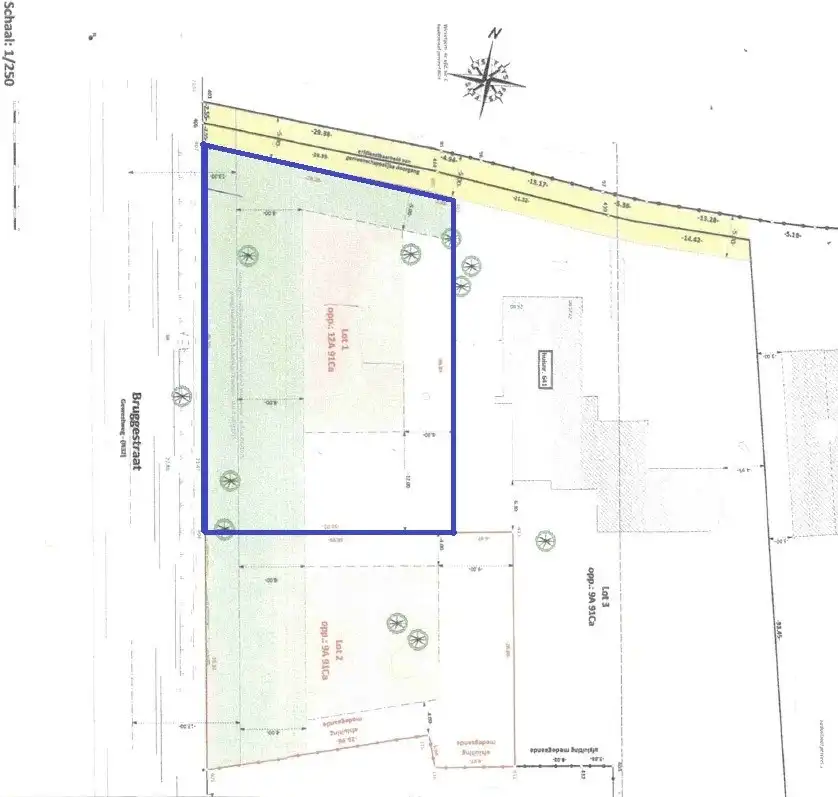 Projectgrond voor woonst/vrije beroepen/kantoor in Menen foto 2