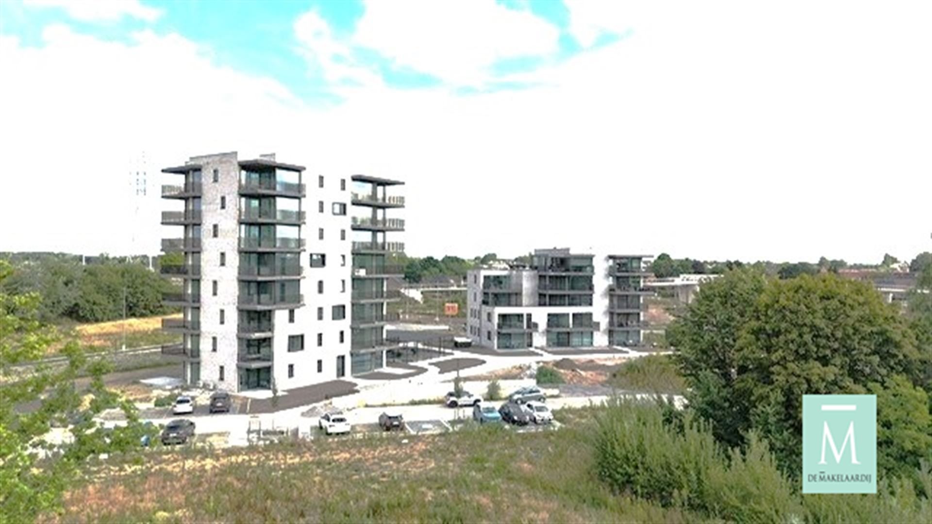 Energiezuinig nieuwbouwappartement met 2 slaapkamers en terras met zicht op park! foto {{pictureIndex}}
