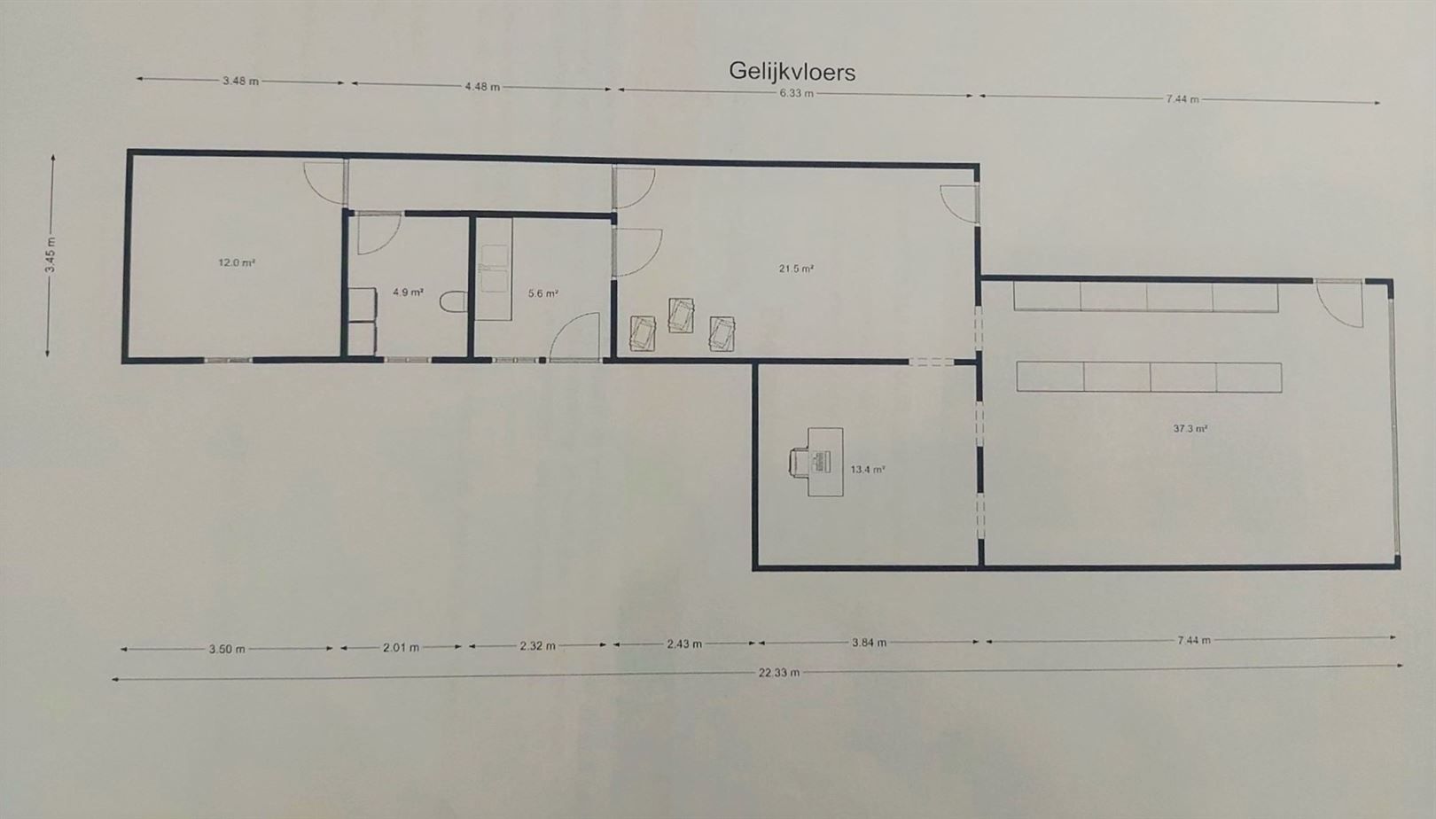 Centraal gelegen handelspand met woonst en tuin foto 12