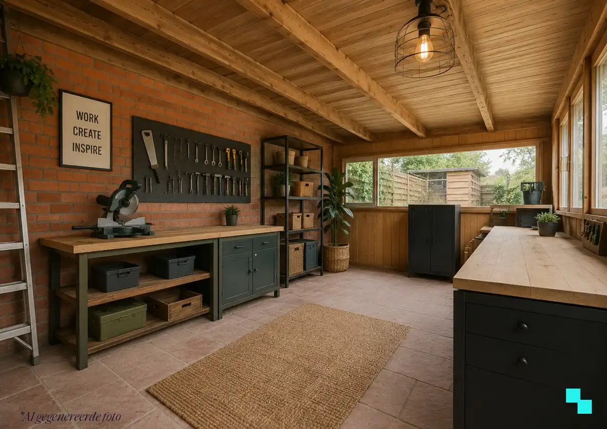 Woonst op riant perceel met ruime opslagruimte/garage foto 20