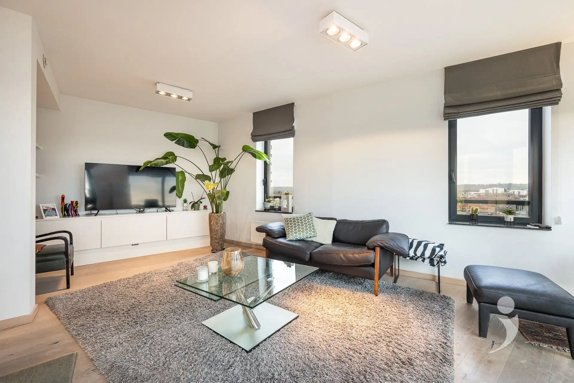 Instapklaar appartement met panoramisch uitzicht over Leuven foto 17