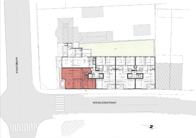 KORTEMARK: Appartement 2.02 met 2 slaapkamers en ruim zitterras gelegen op de tweede verdieping van Nieuwbouwresidentie Mila en Nora foto 3