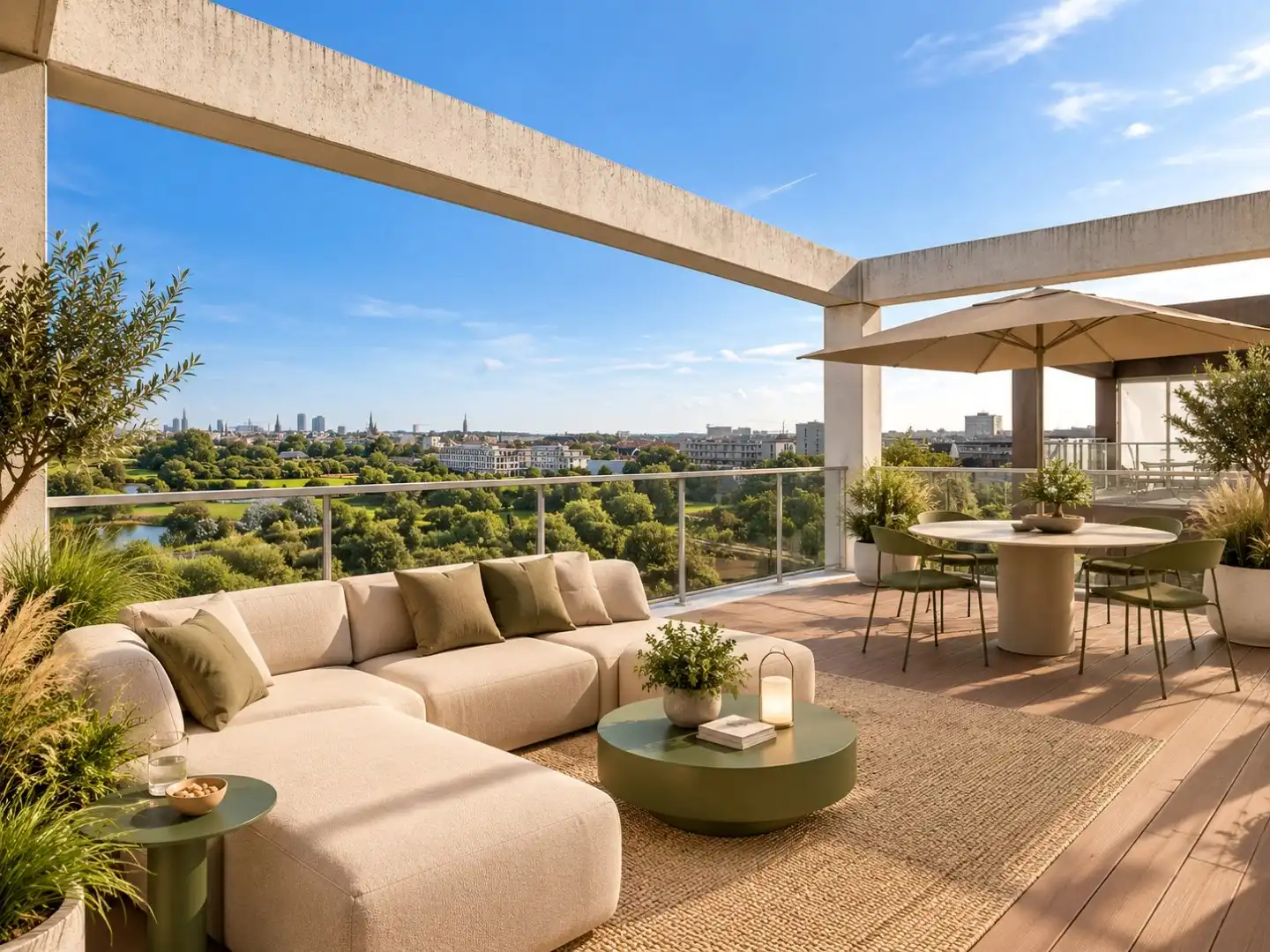 Dakappartement met prachtig zicht op de golf en grote terrassen  foto 6