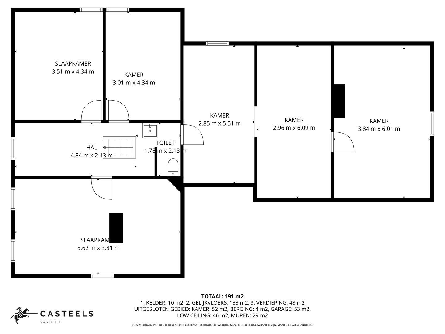 Te renoveren woning op perceel van 5.643m² in Kruisem te koop foto 23