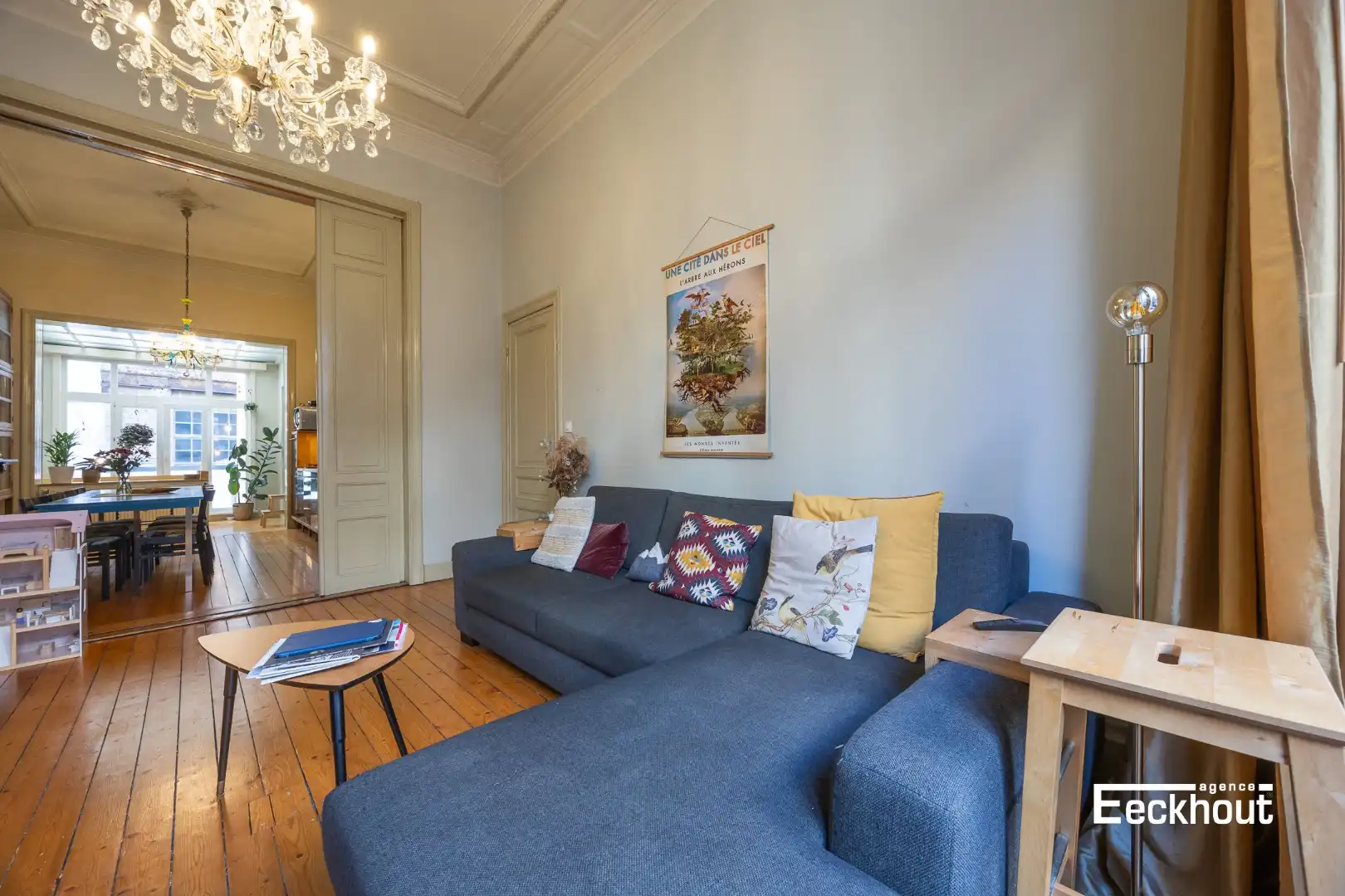 Uniek duplexappartement met 4 slaapkamers in bouwkundig erfgoedpand Villa Lina in centrum Oostende, vlakbij het stadspark foto 6