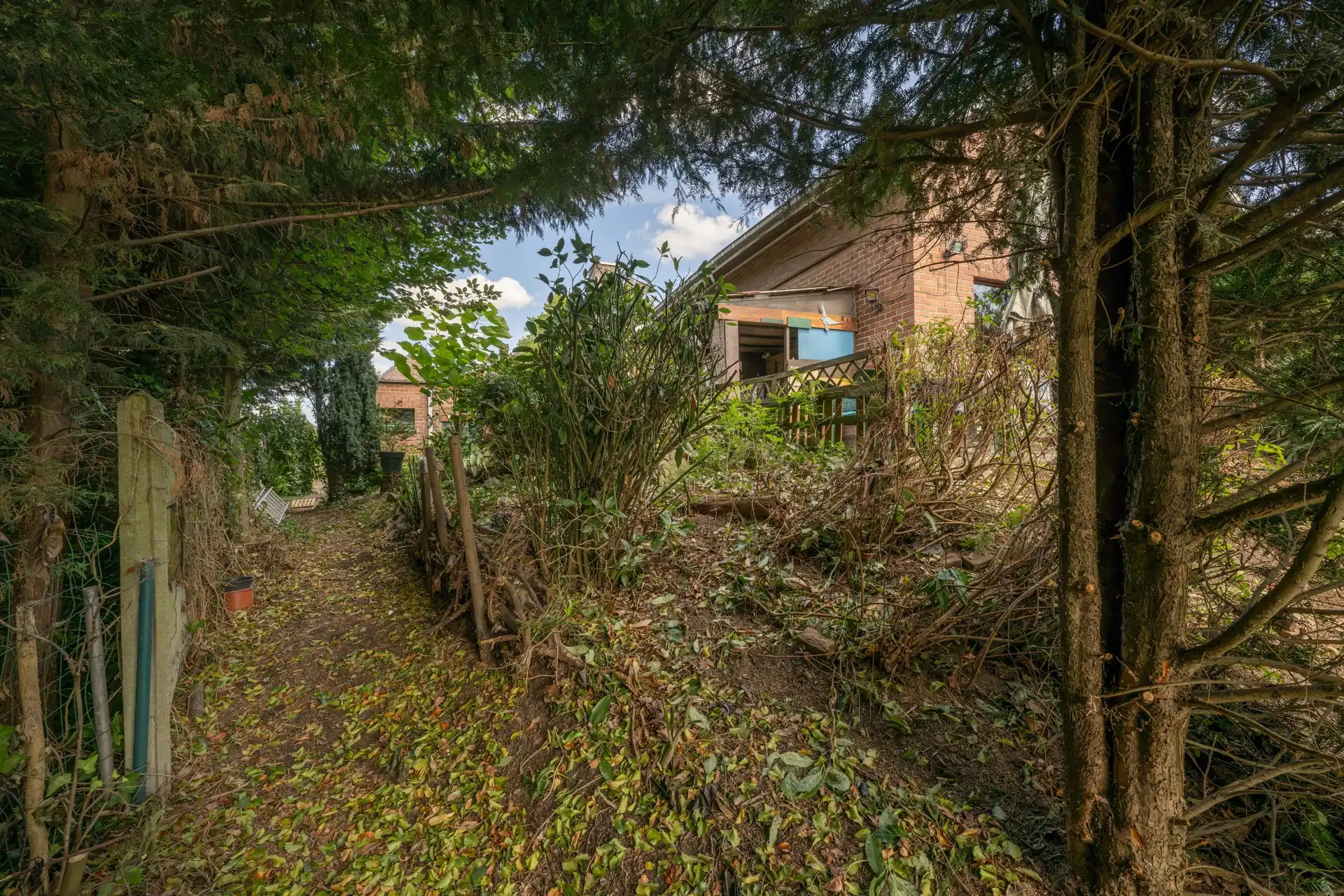 Charmante, op te knappen, statige villa met 3 slaapkamers en garage op een ruim perceel gelegen in het groen TE KOOP in Wielsbeke. foto 27