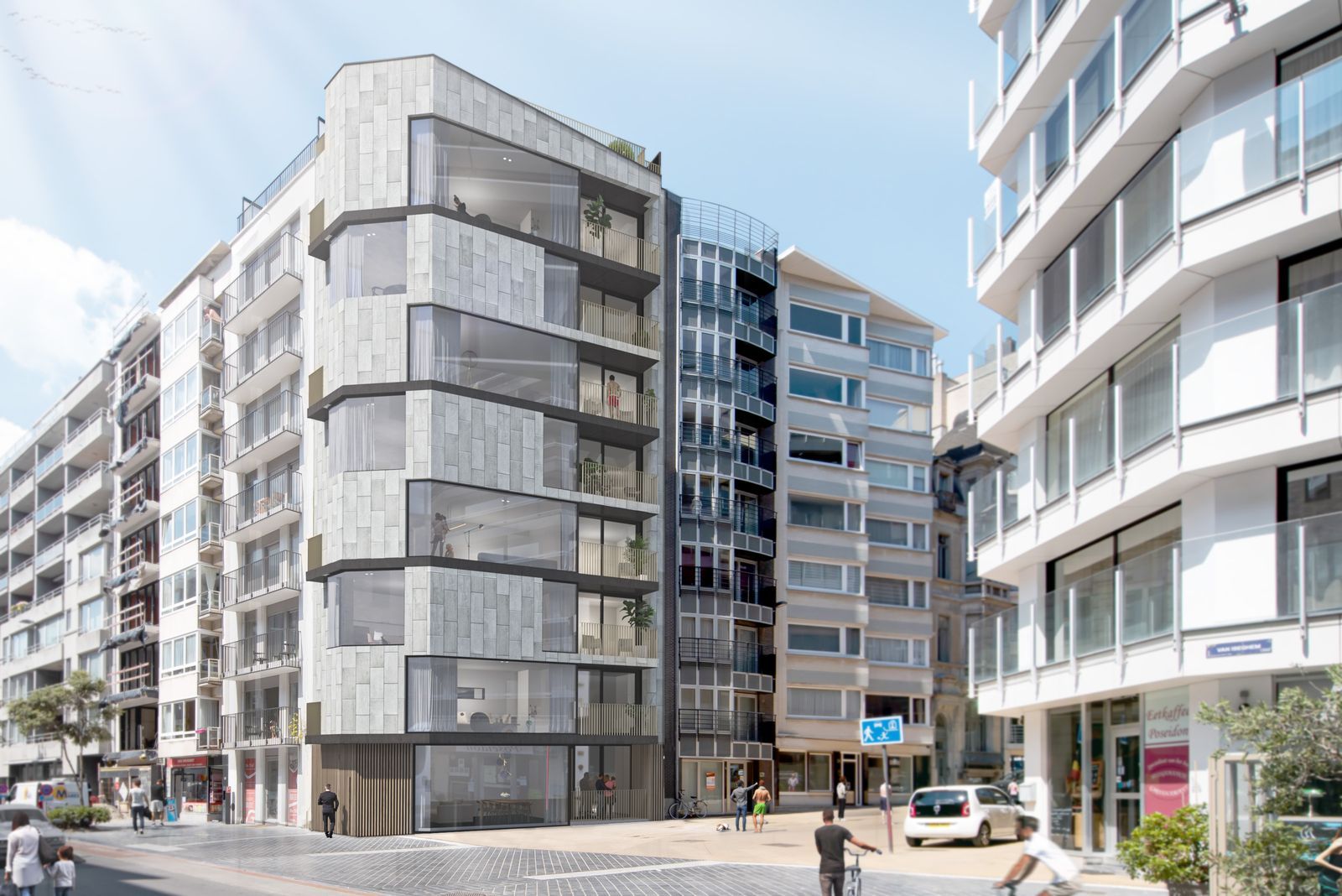Prachtig nieuwbouw appartement met 2 slpk op 30m van strand & zee foto {{pictureIndex}}