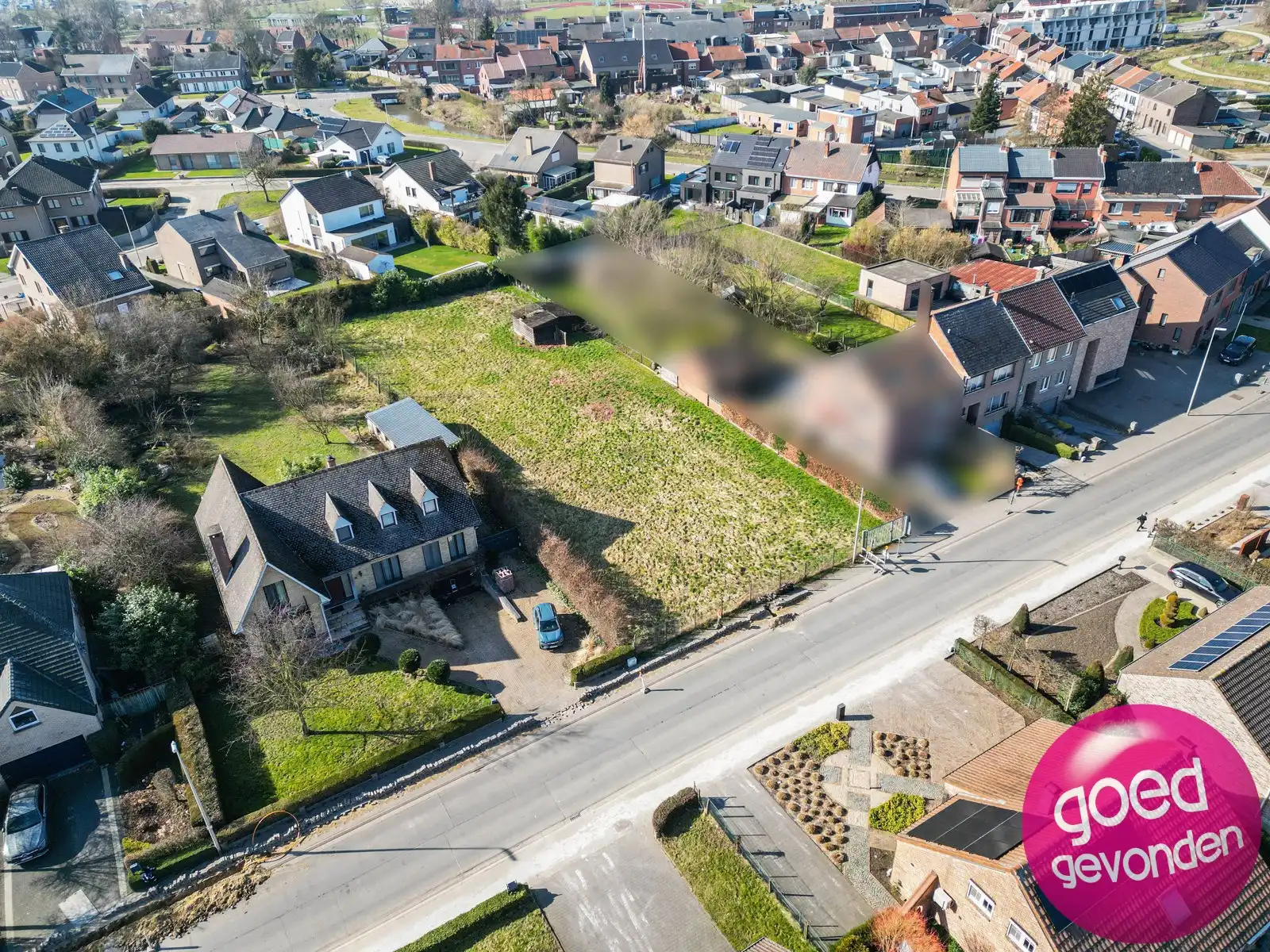 BOUWGROND 1.739 m² - OB - CENTRAAL - ACHTERGEVEL OP Z-W foto 3