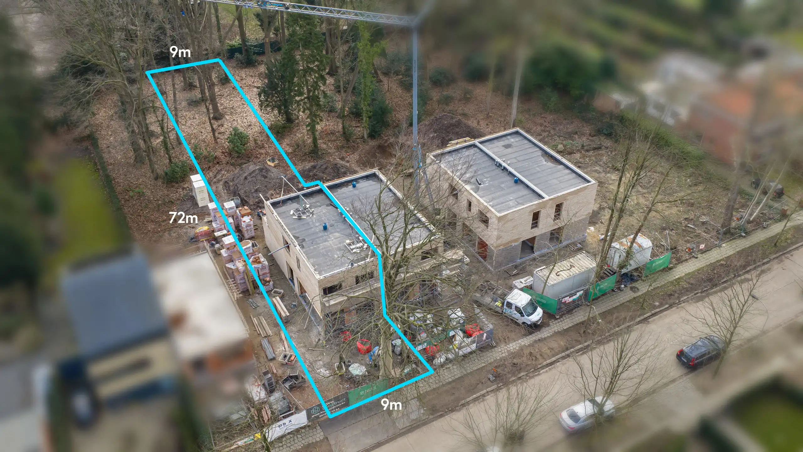 Nieuwbouwproject met halfopen woningen, 4 slpk en 2 badk! foto {{pictureIndex}}