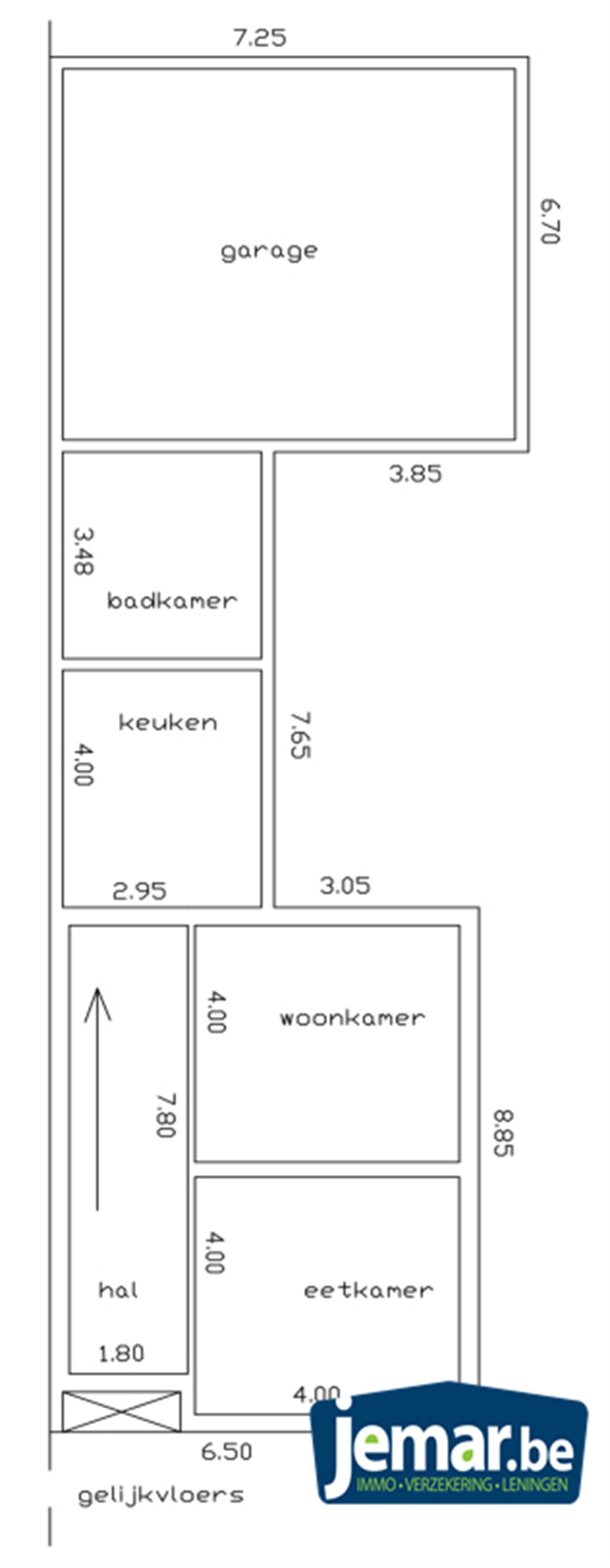 Sloop en wederopbouw aan 6% -  perceel van 16are foto 6