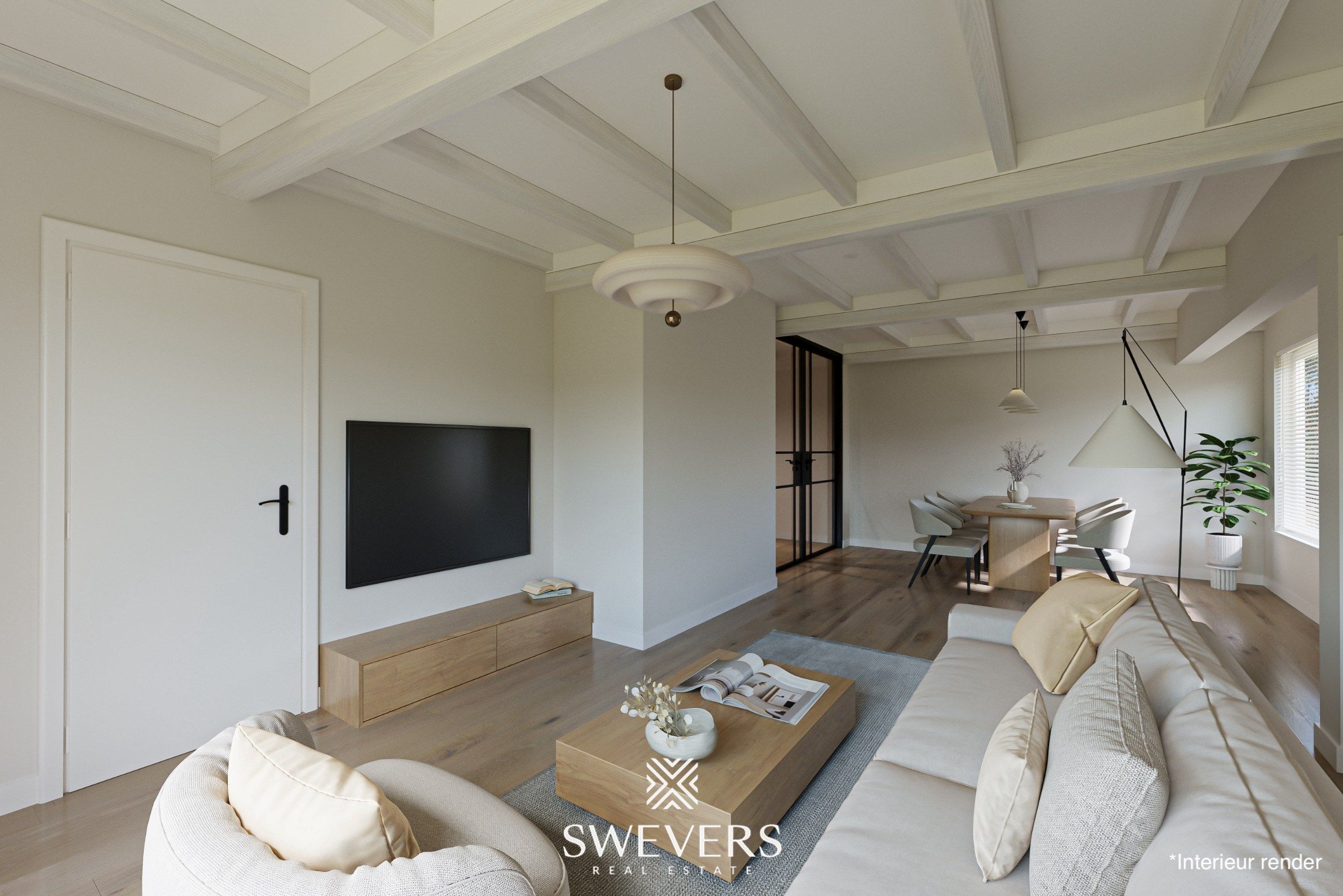 Ruime, te renoveren woning op 7a60 in centrum-Zonhoven foto 5