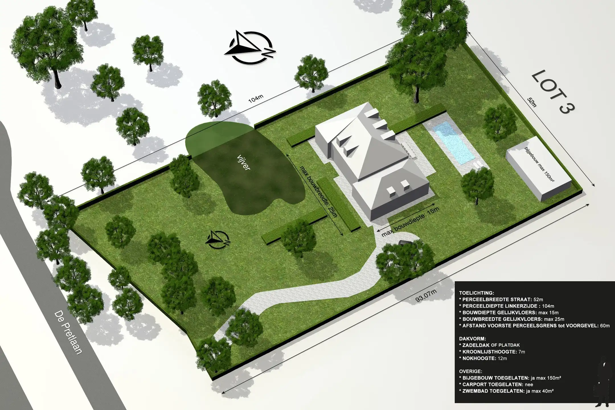 Villaperceel te Kapellenbos! foto 2