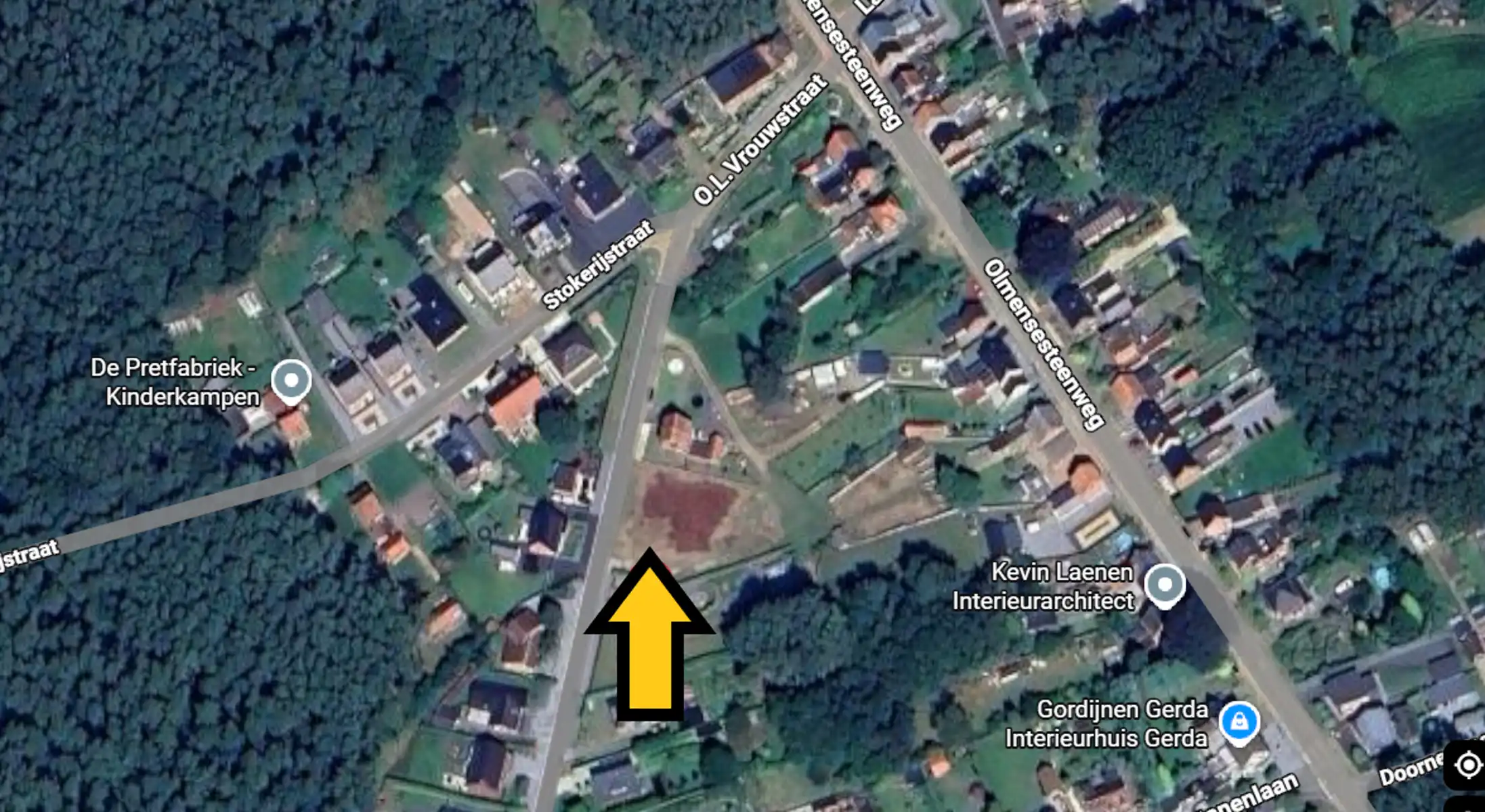 Perceel bouwgrond voor open bebouwing ca. 736 m² te Oostham foto 2