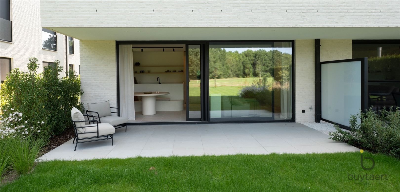 Knap gemeubeld gelijkvloers appartement te 's Gravenwezel met uizicht op natuurgebied! foto 41