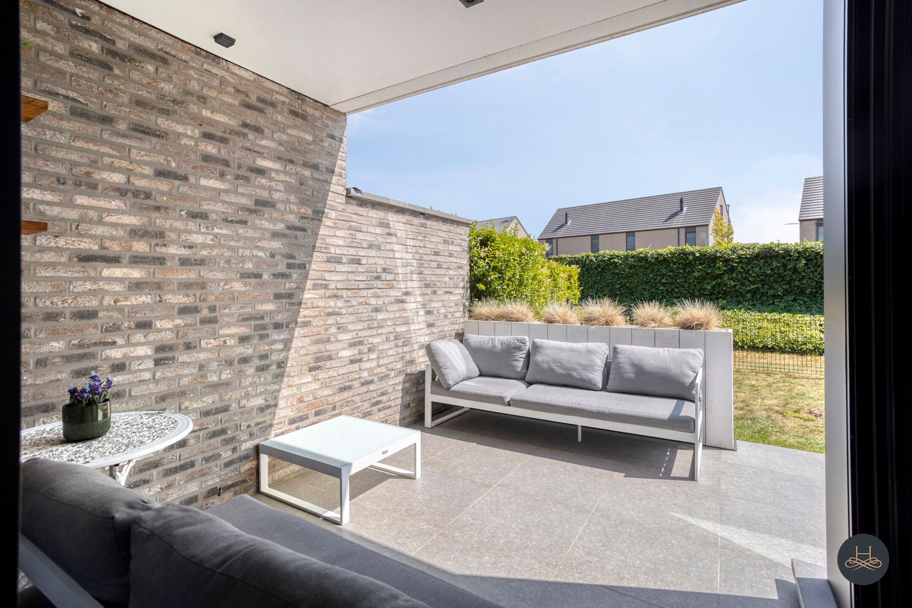 Zeer recent, energiezuinig gelijkvloersappartement met tuin  foto 20