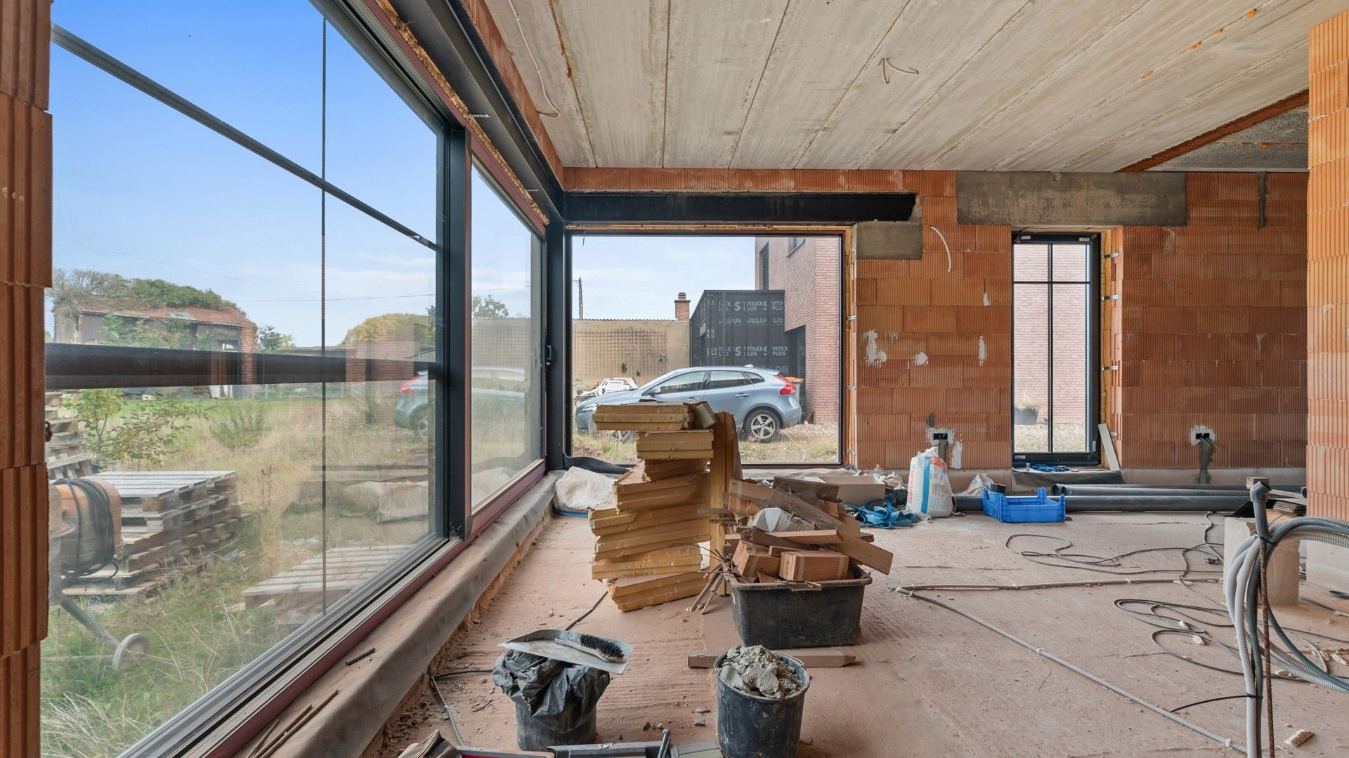 Casco nieuwbouwwoning met kelder op een perceel van 10a 09ca foto 8