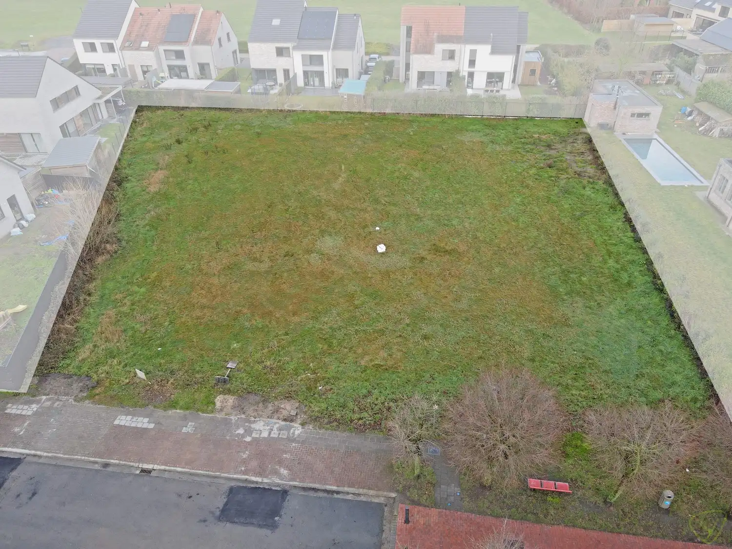 Drie rustig gelegen bouwgronden in doodlopende straat te Waarschoot foto 3