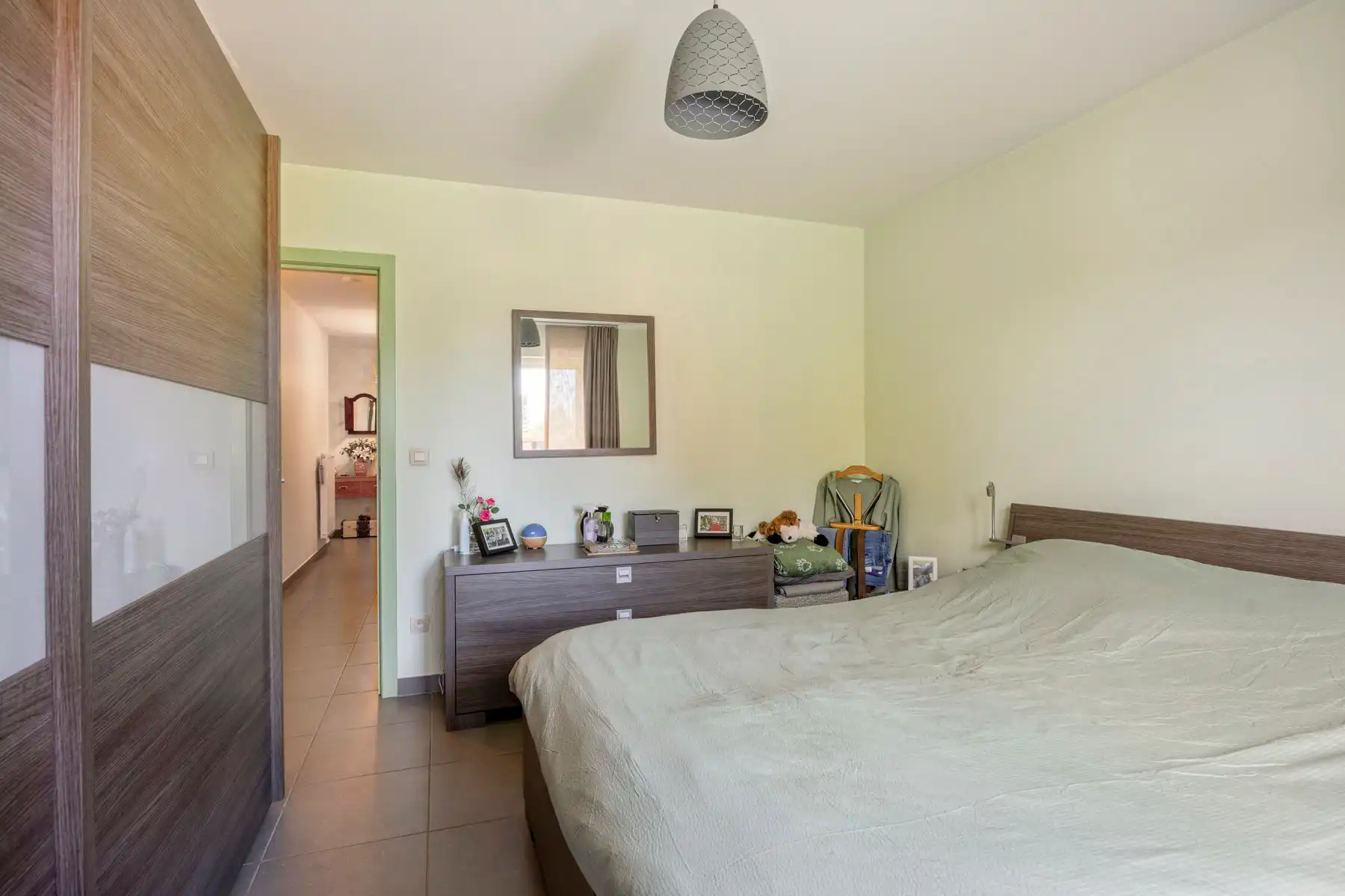 Gelijkvloers appartement met 2 kamers, tuin en garage foto 12