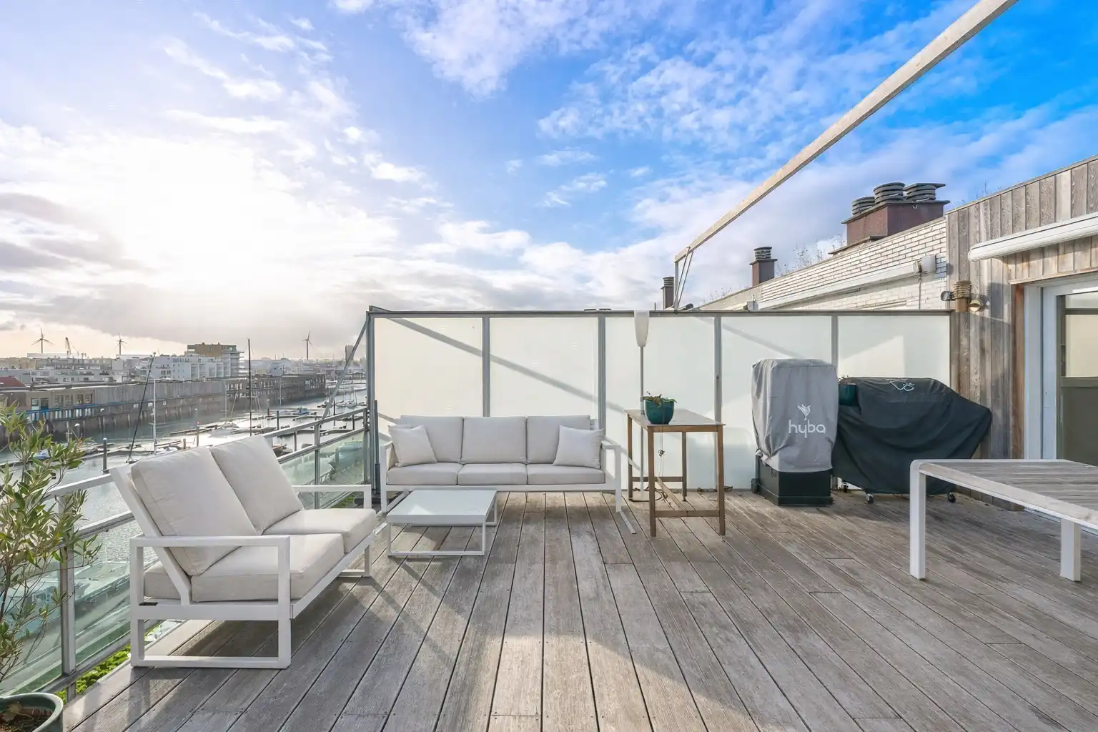 Mooie penthouse met grote zonneterrassen te Zeebrugge foto 2